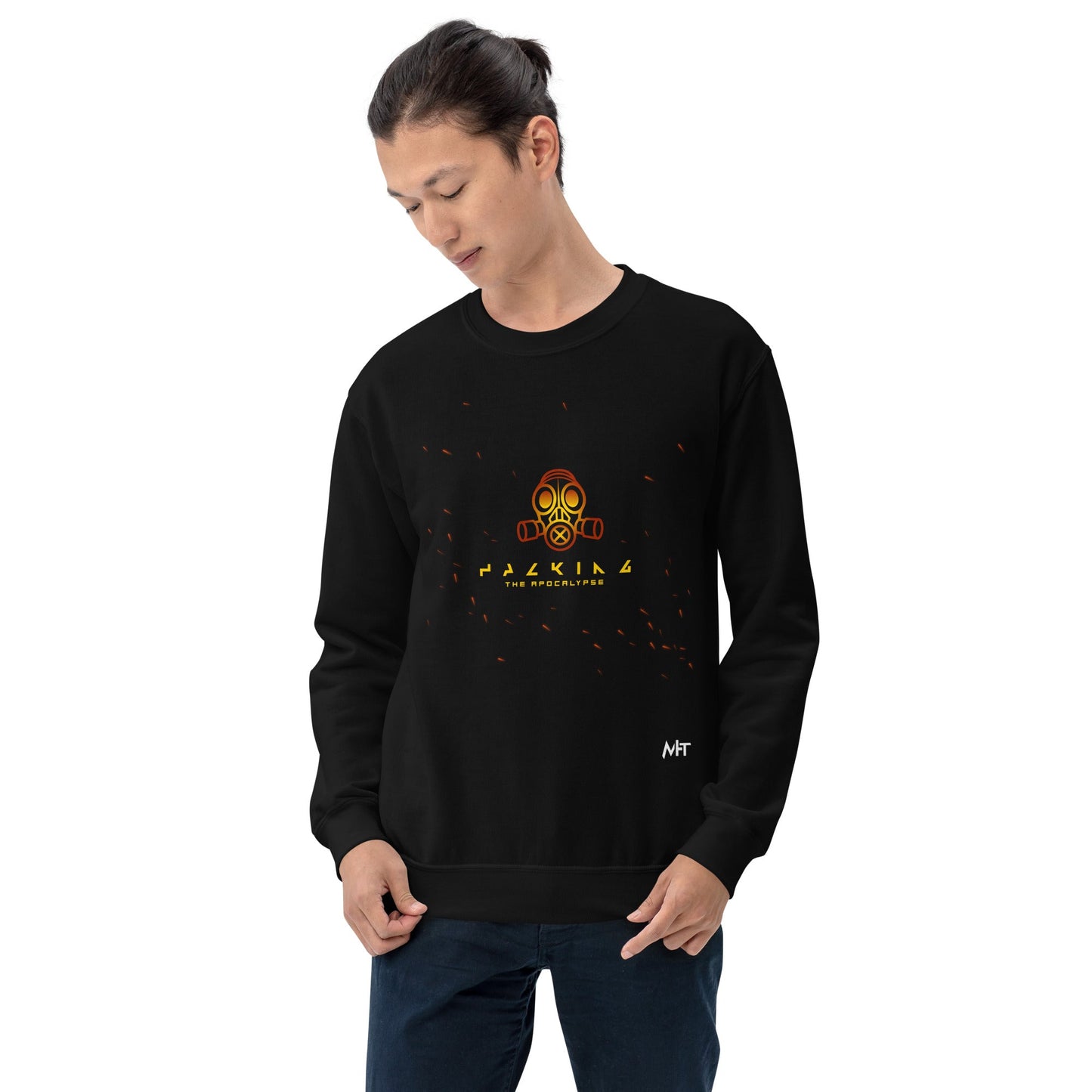 Hacking the apocalypse - Unisex Sweatshirt by DarkByteGear