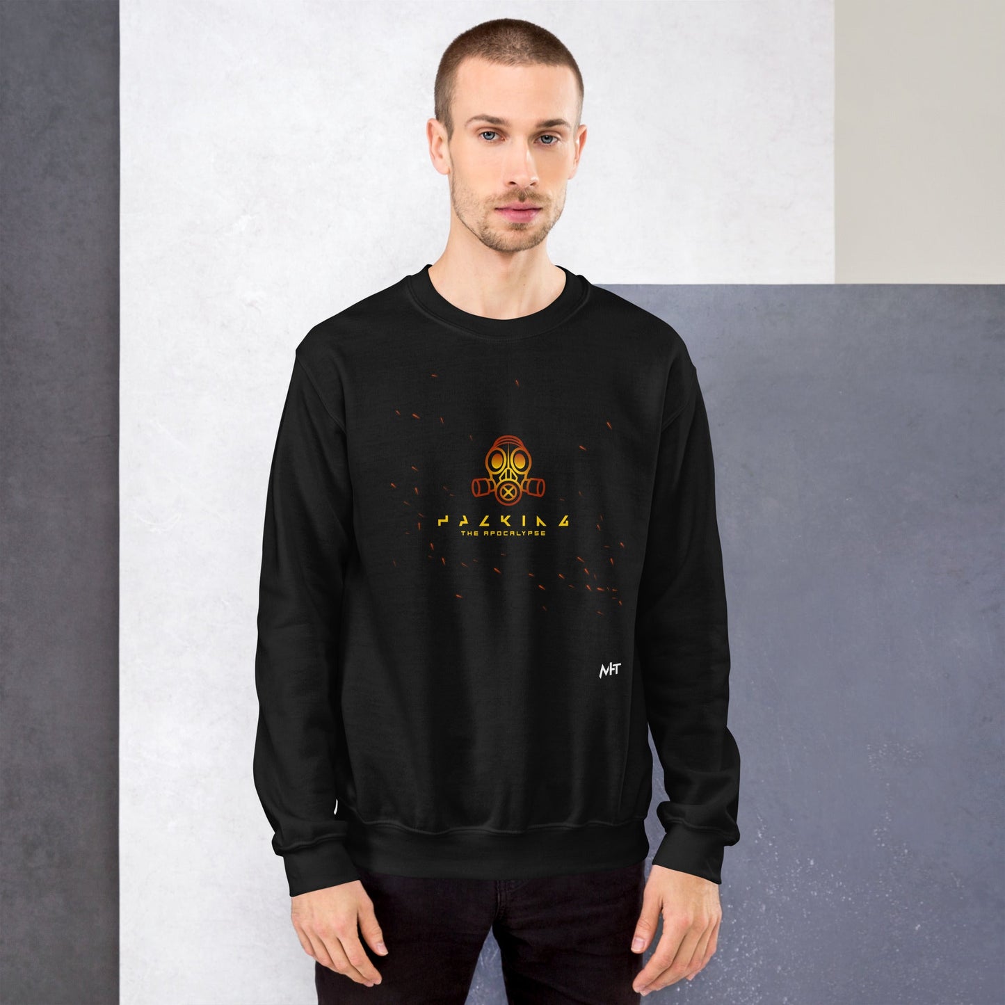 Hacking the apocalypse - Unisex Sweatshirt by DarkByteGear