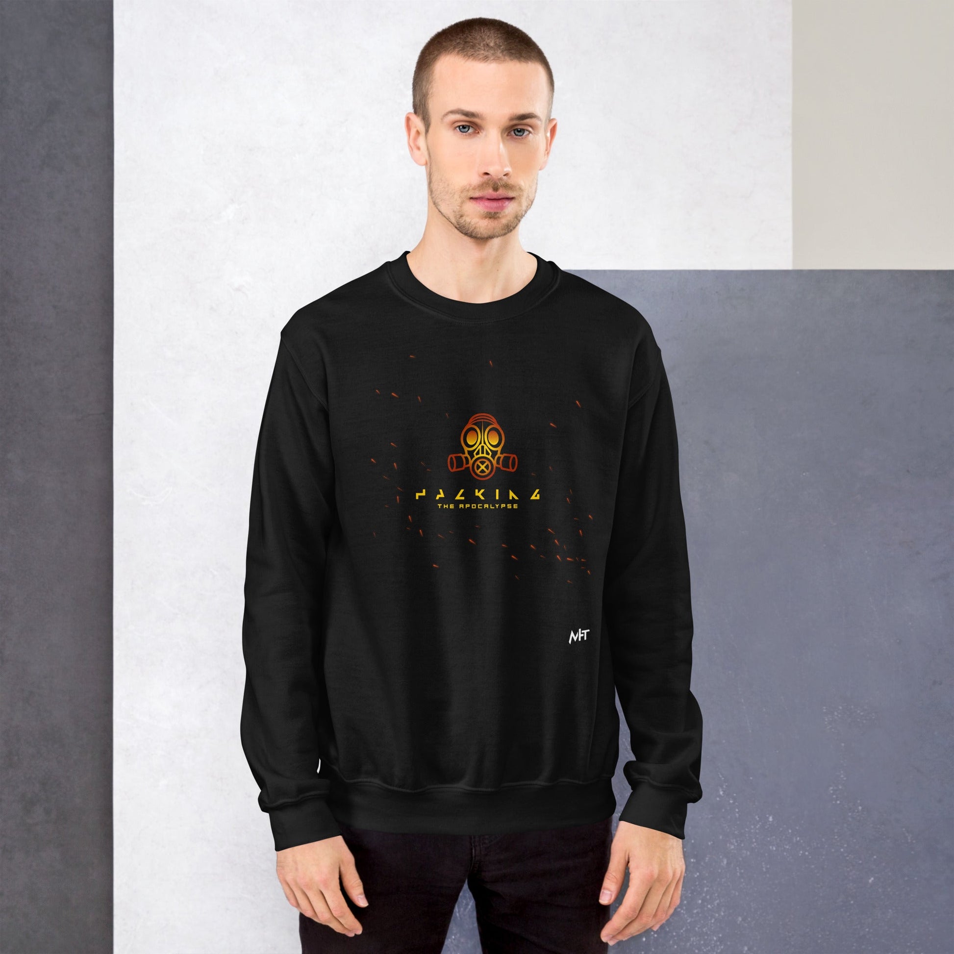 Hacking the apocalypse - Unisex Sweatshirt by DarkByteGear