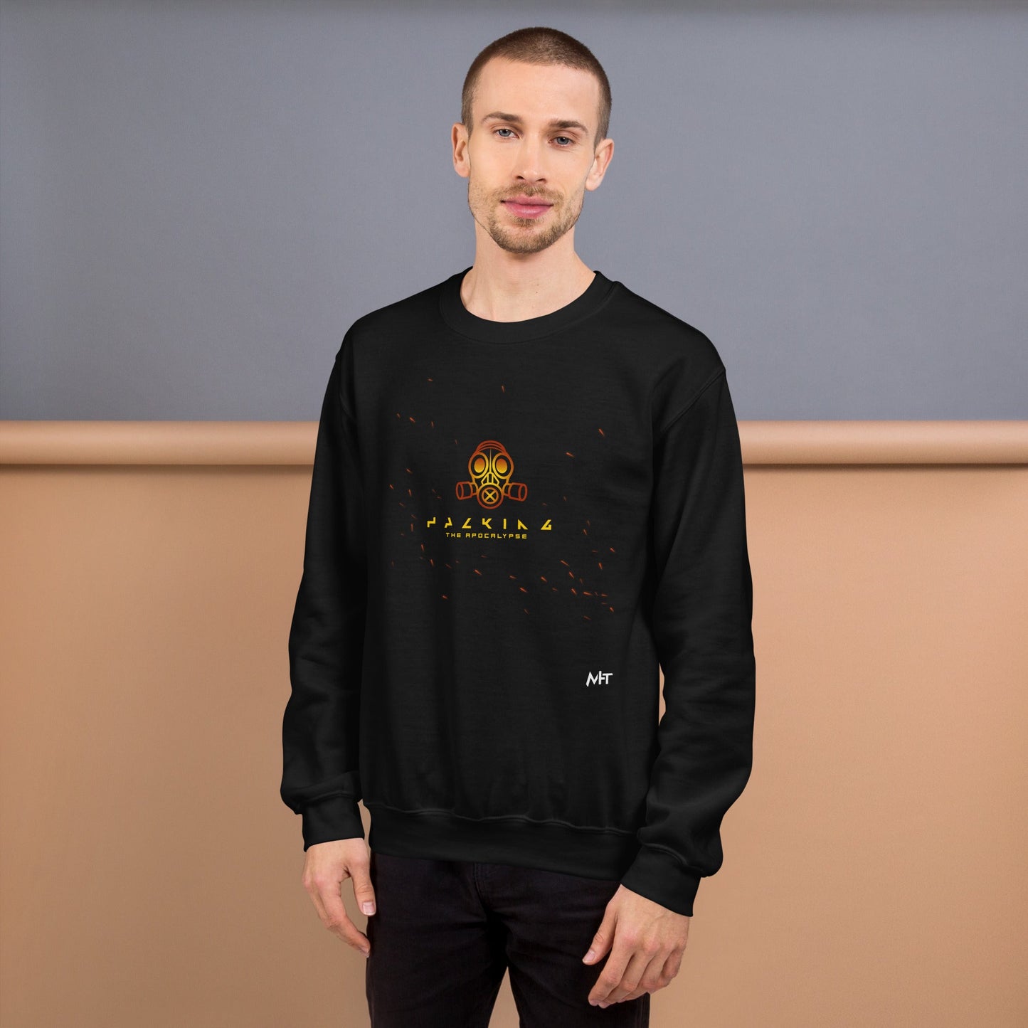 Hacking the apocalypse - Unisex Sweatshirt by DarkByteGear
