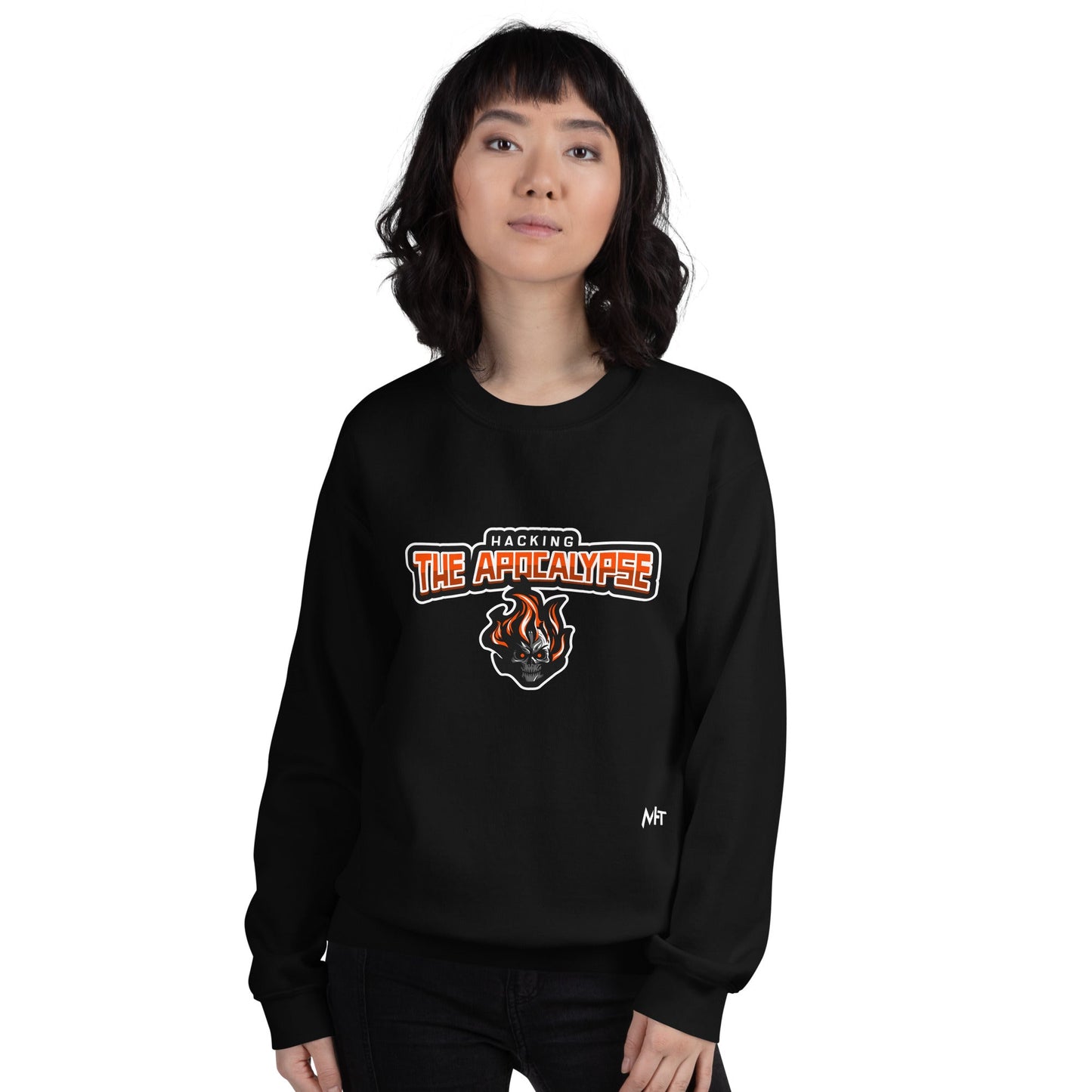 Hacking the Apocalypse V1 - Unisex Sweatshirt by DarkByteGear