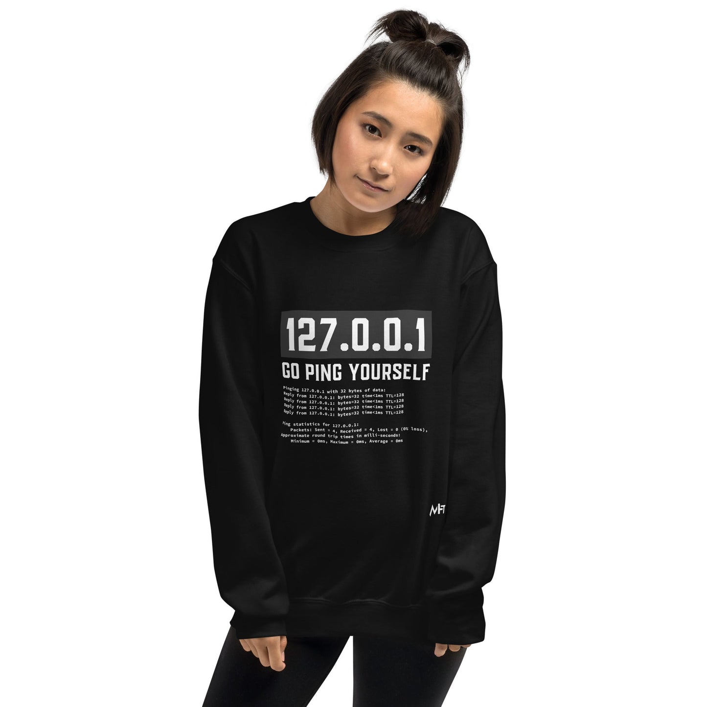 Go ping yourself - Unisex Sweatshirt by DarkByteGear