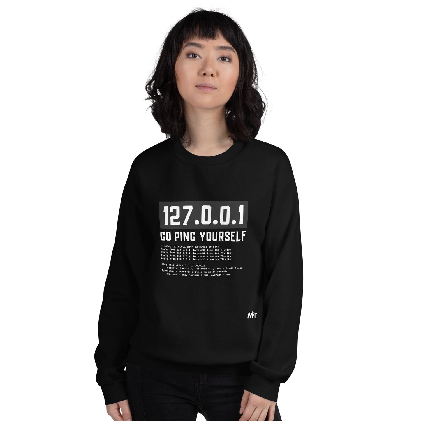 Go ping yourself - Unisex Sweatshirt by DarkByteGear