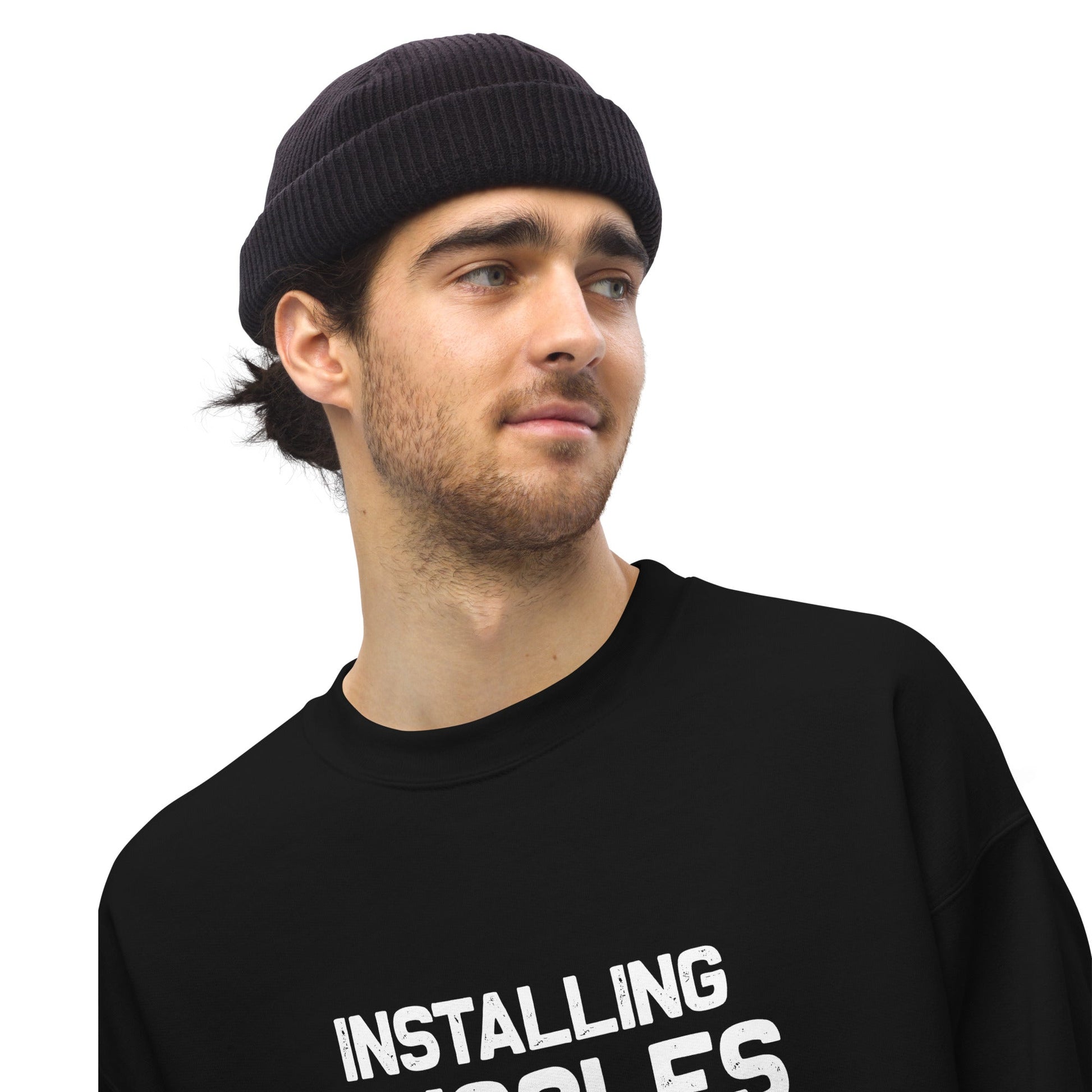 Installing Muscles Please Wait.... - Unisex Sweatshirt by DarkByteGear