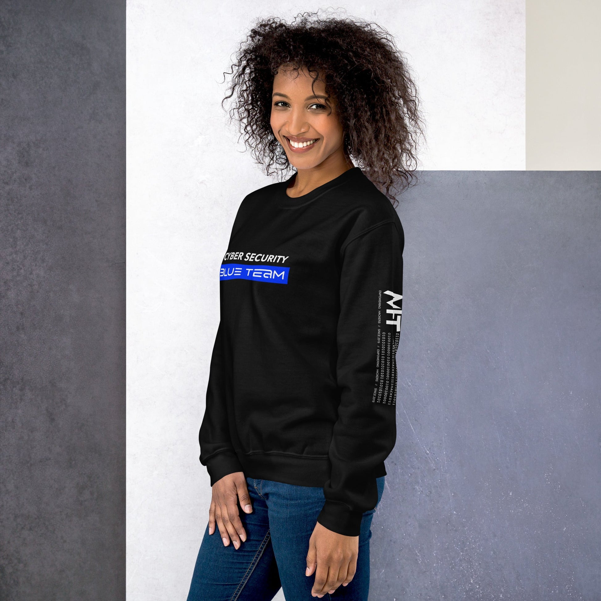 Cyber Security Blue Team V8 - Unisex Sweatshirt by DarkByteGear