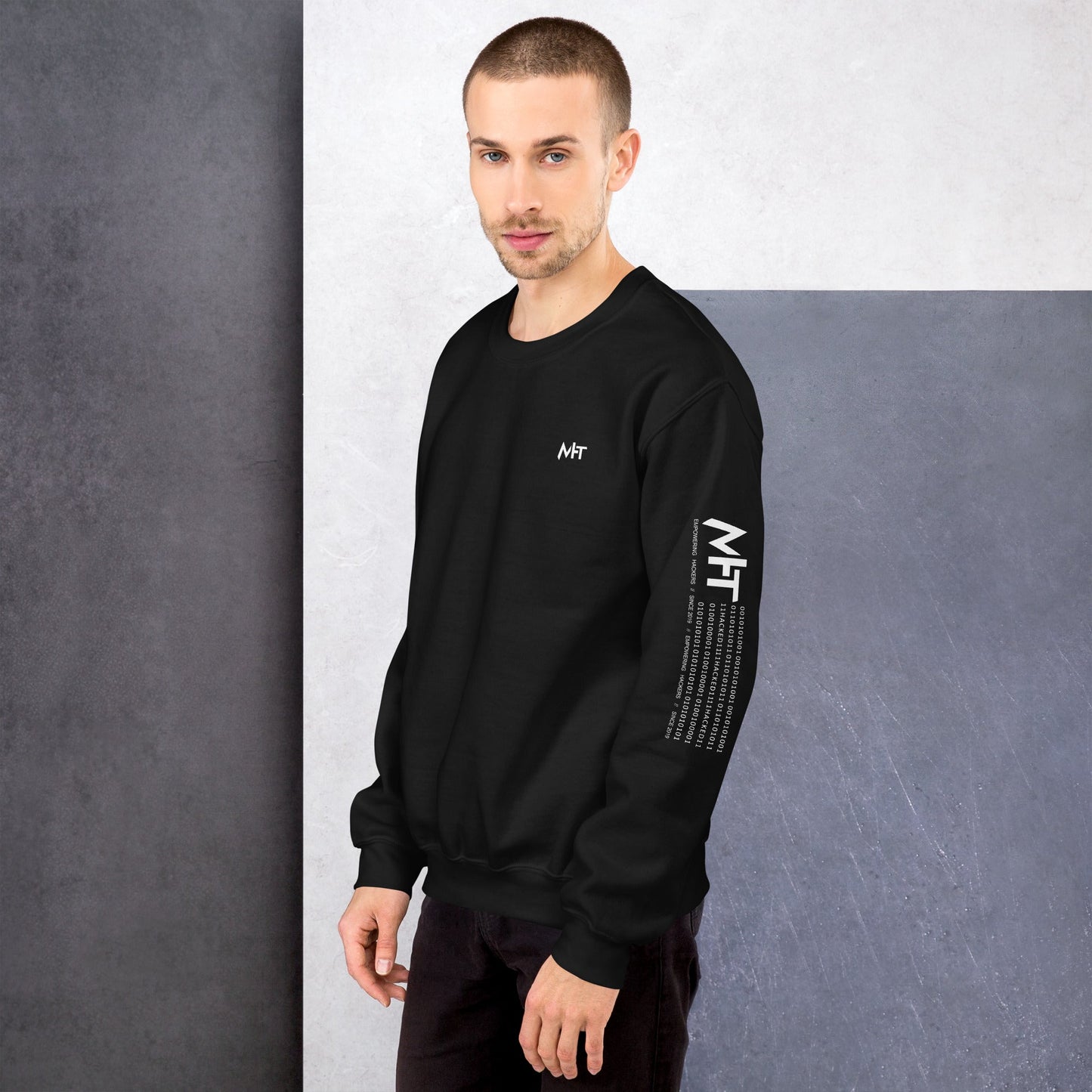 CyberWare Ronin - Unisex Sweatshirt ( Back Print ) by DarkByteGear