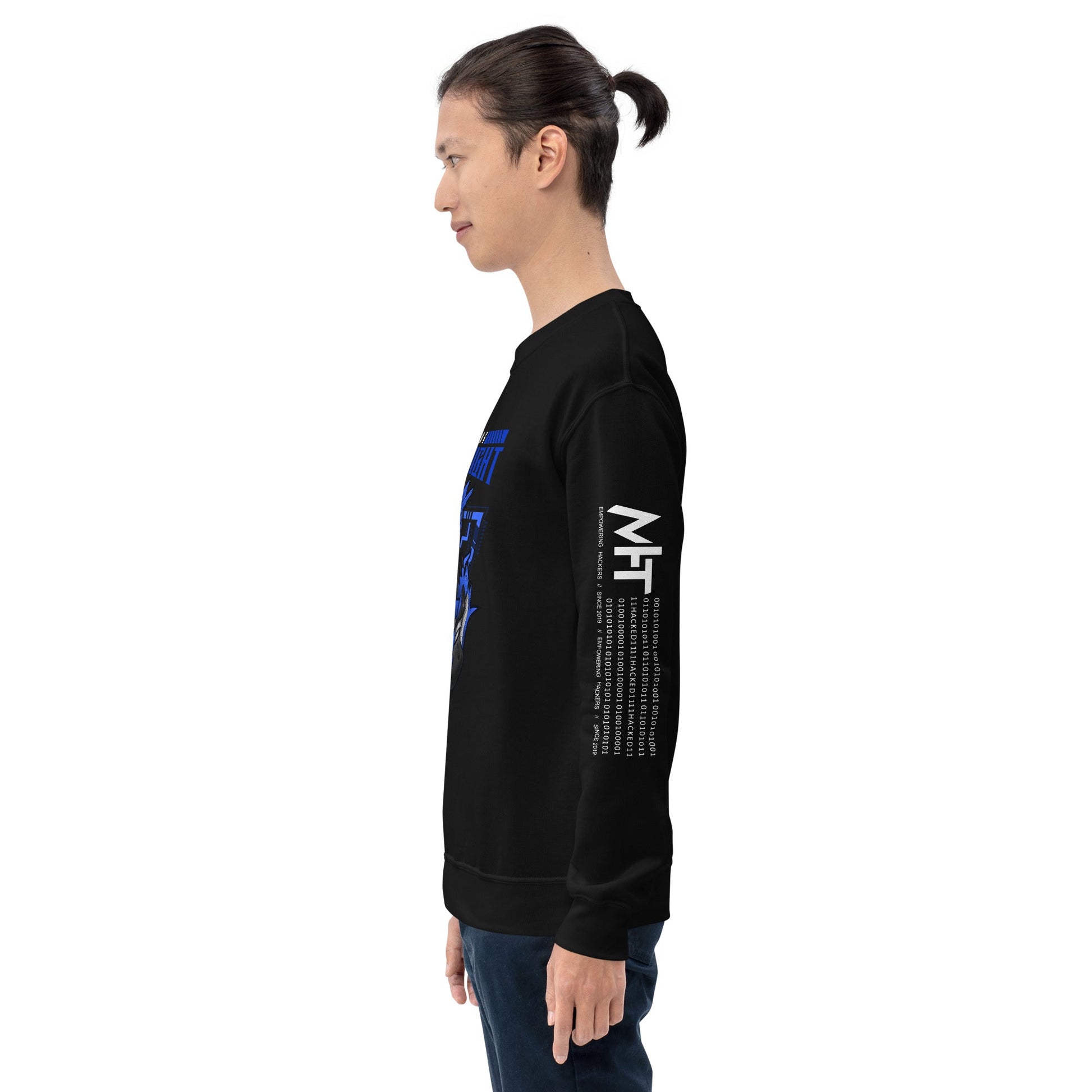 CyberWare Cyber knight - Unisex Sweatshirt by DarkByteGear