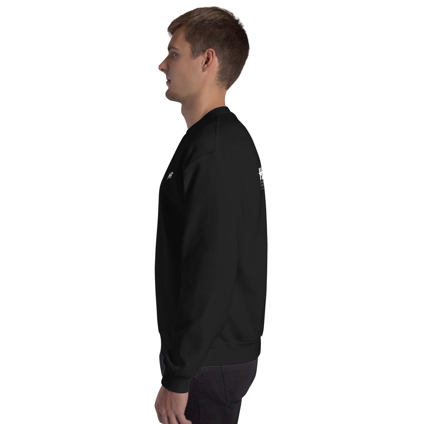 Hackers Empower Hackers V3 - Unisex Sweatshirt ( Back Print ) by DarkByteGear