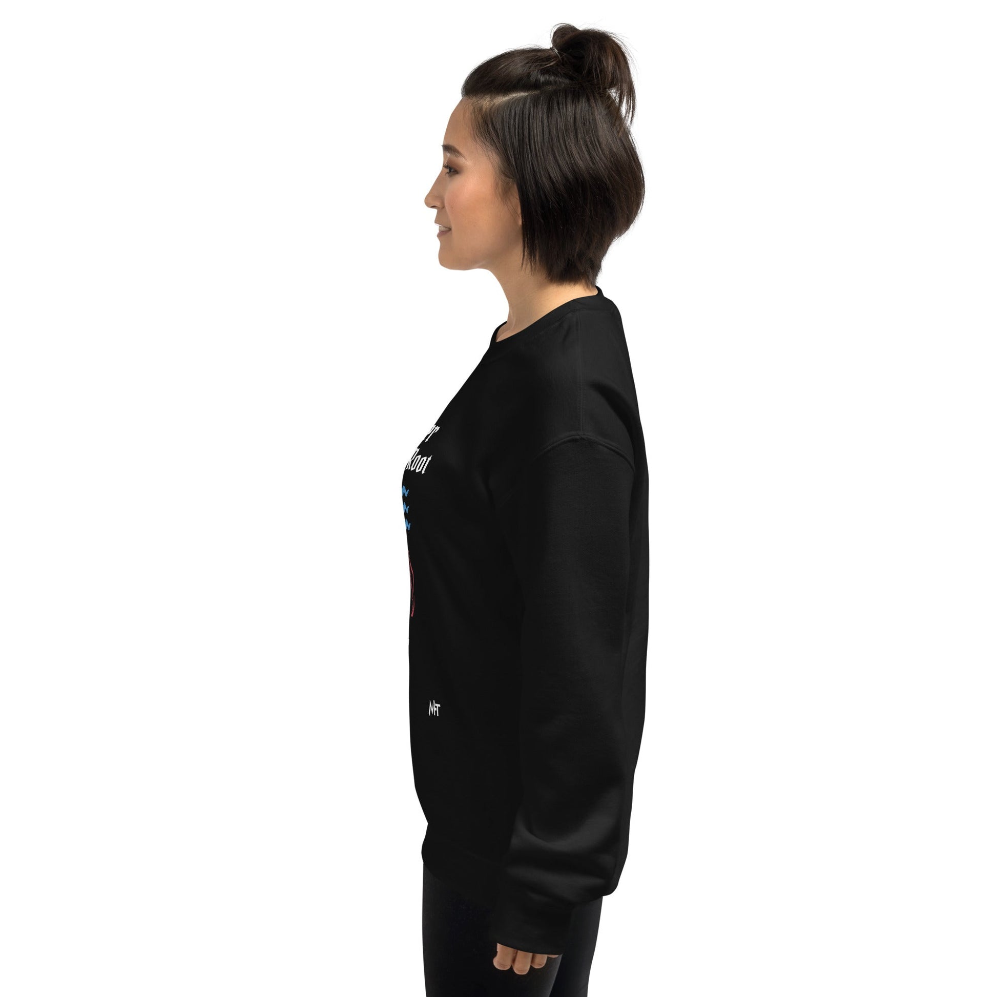 Air, Water, Earth, Fire, Root - Unisex Sweatshirt by DarkByteGear