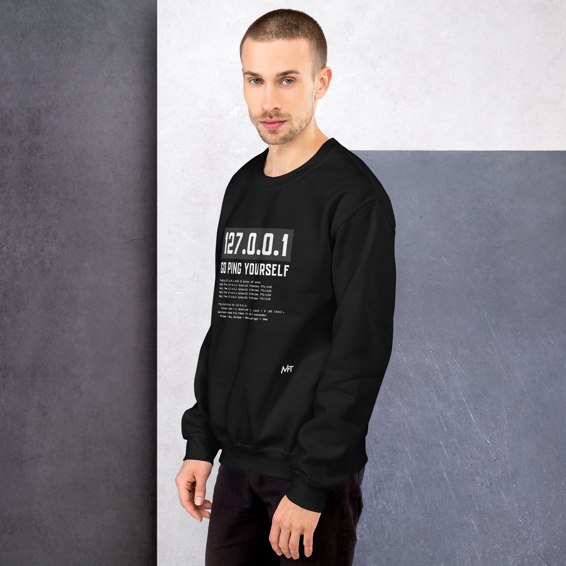 Go ping yourself - Unisex Sweatshirt by DarkByteGear