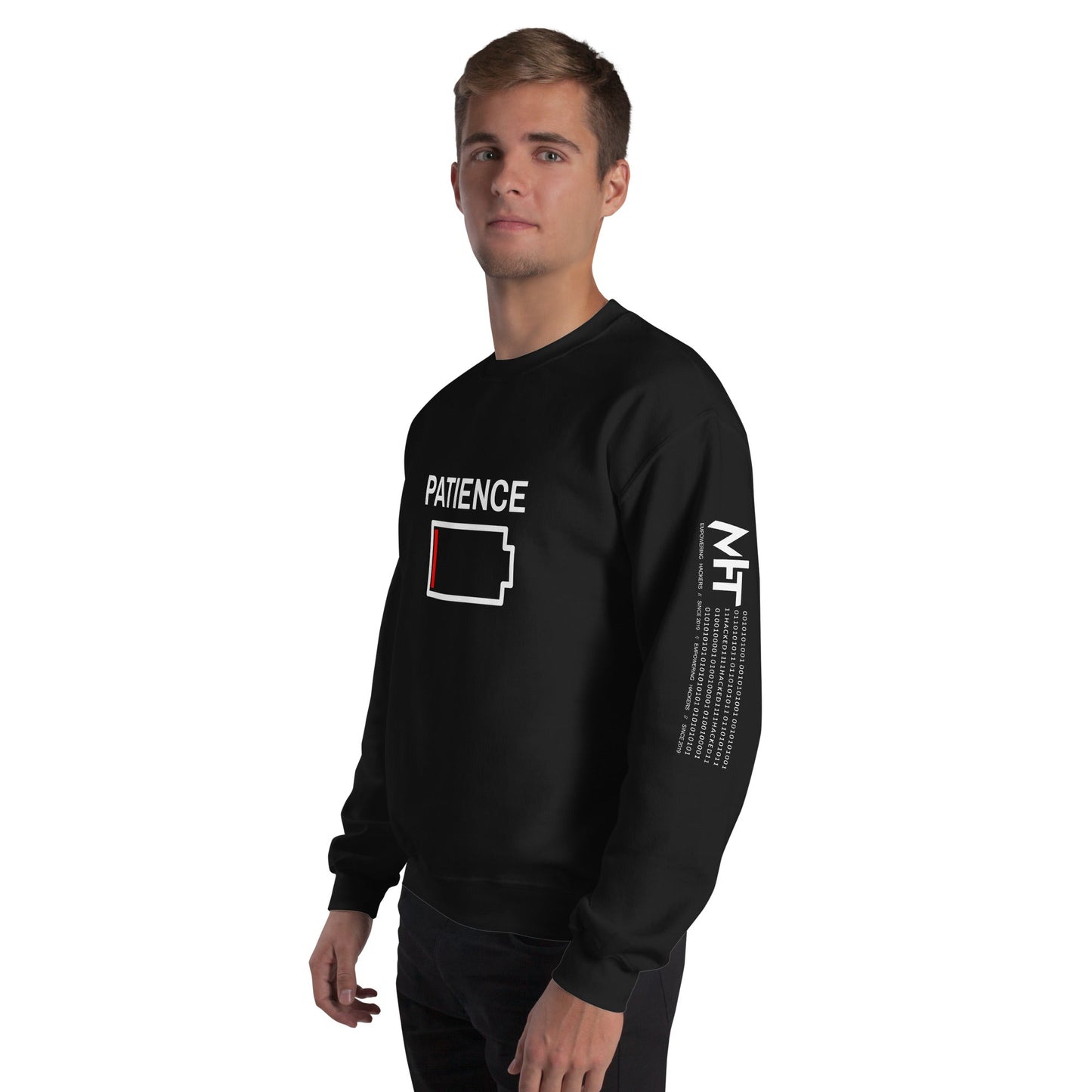 Patience - Unisex Sweatshirt by DarkByteGear