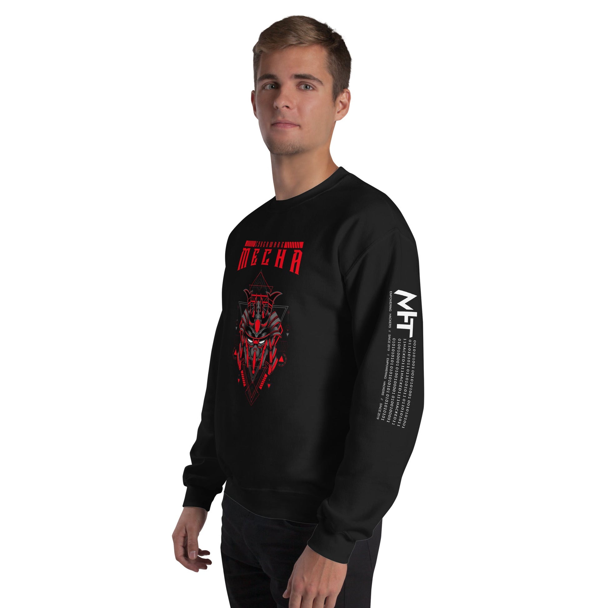 CyberWare Mecha - Unisex Sweatshirt by DarkByteGear