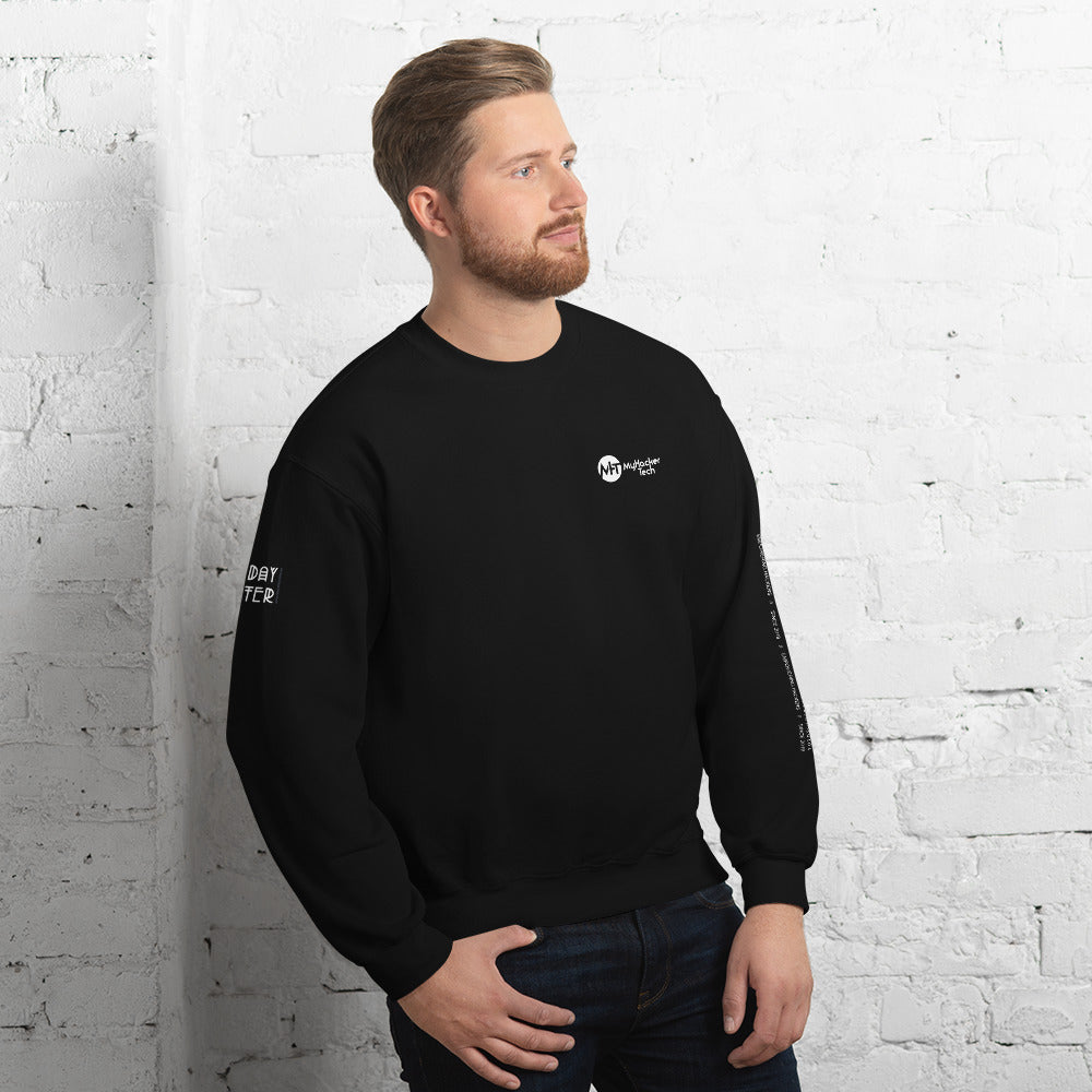 0 - Day Hunter - Unisex Sweatshirt (all side print) by DarkByteGear