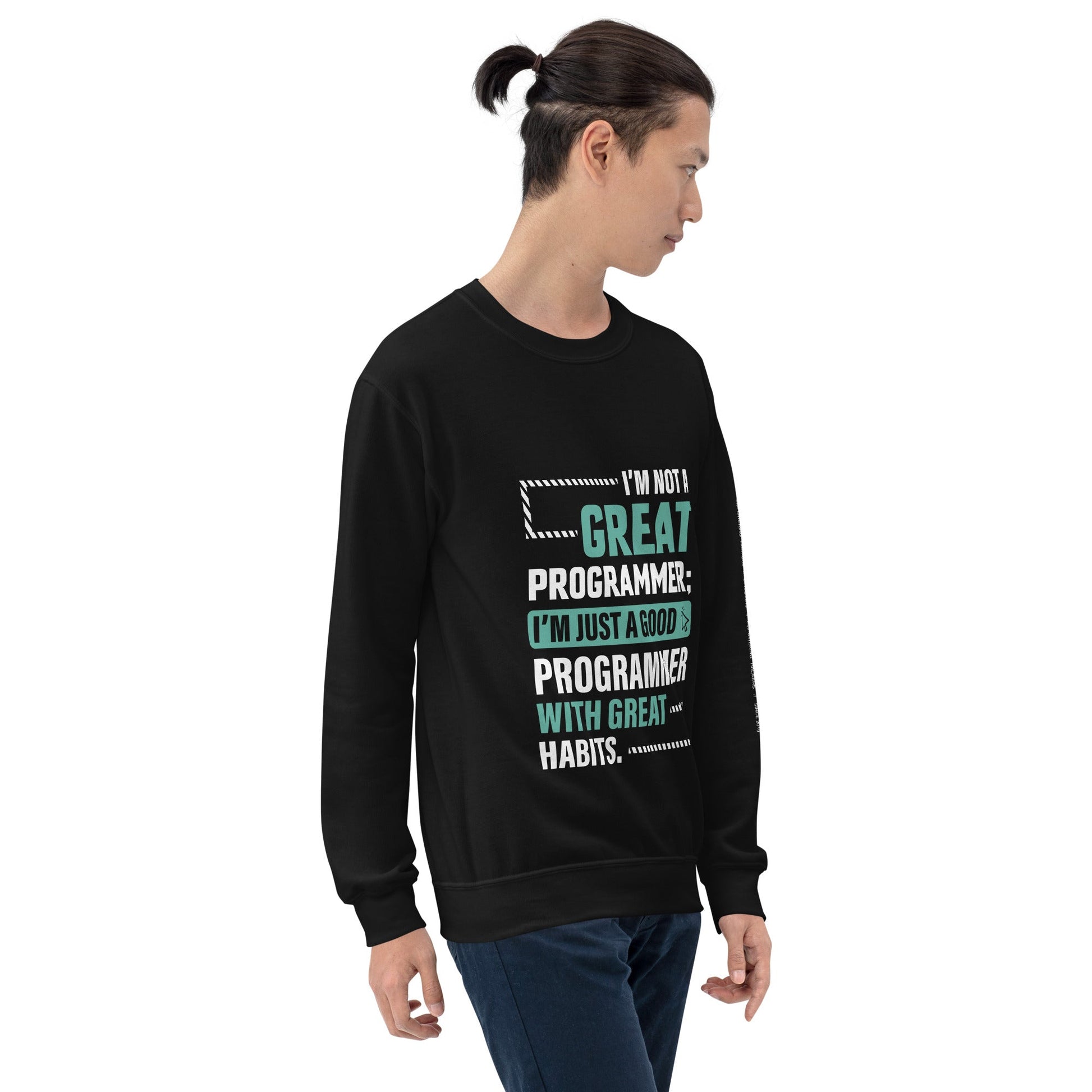 I am not a Great Programmer - Unisex Sweatshirt by DarkByteGear