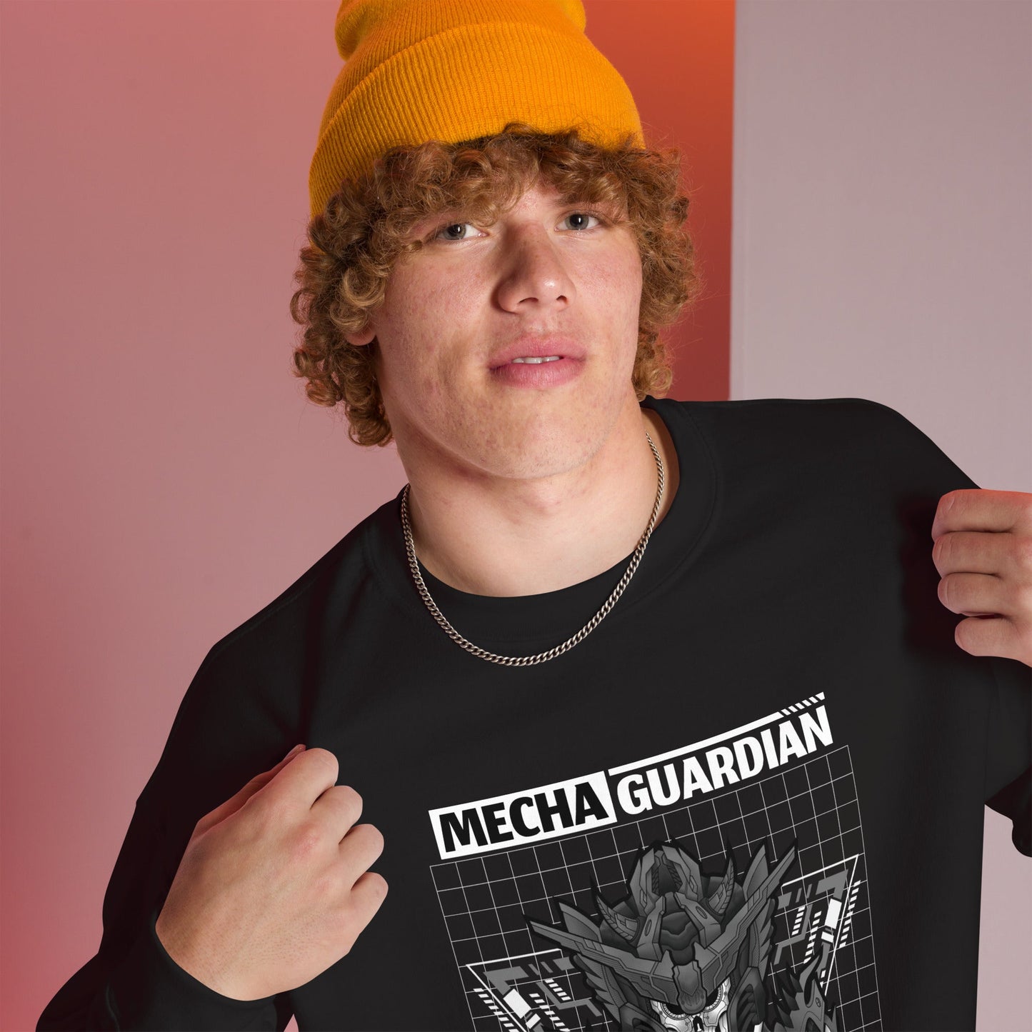Mecha Guardian - Unisex Sweatshirt by DarkByteGear