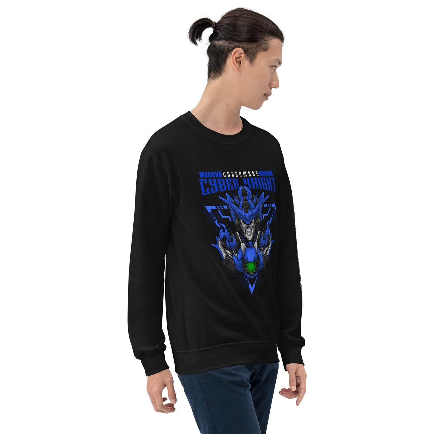 CyberWare Cyber knight - Unisex Sweatshirt by DarkByteGear