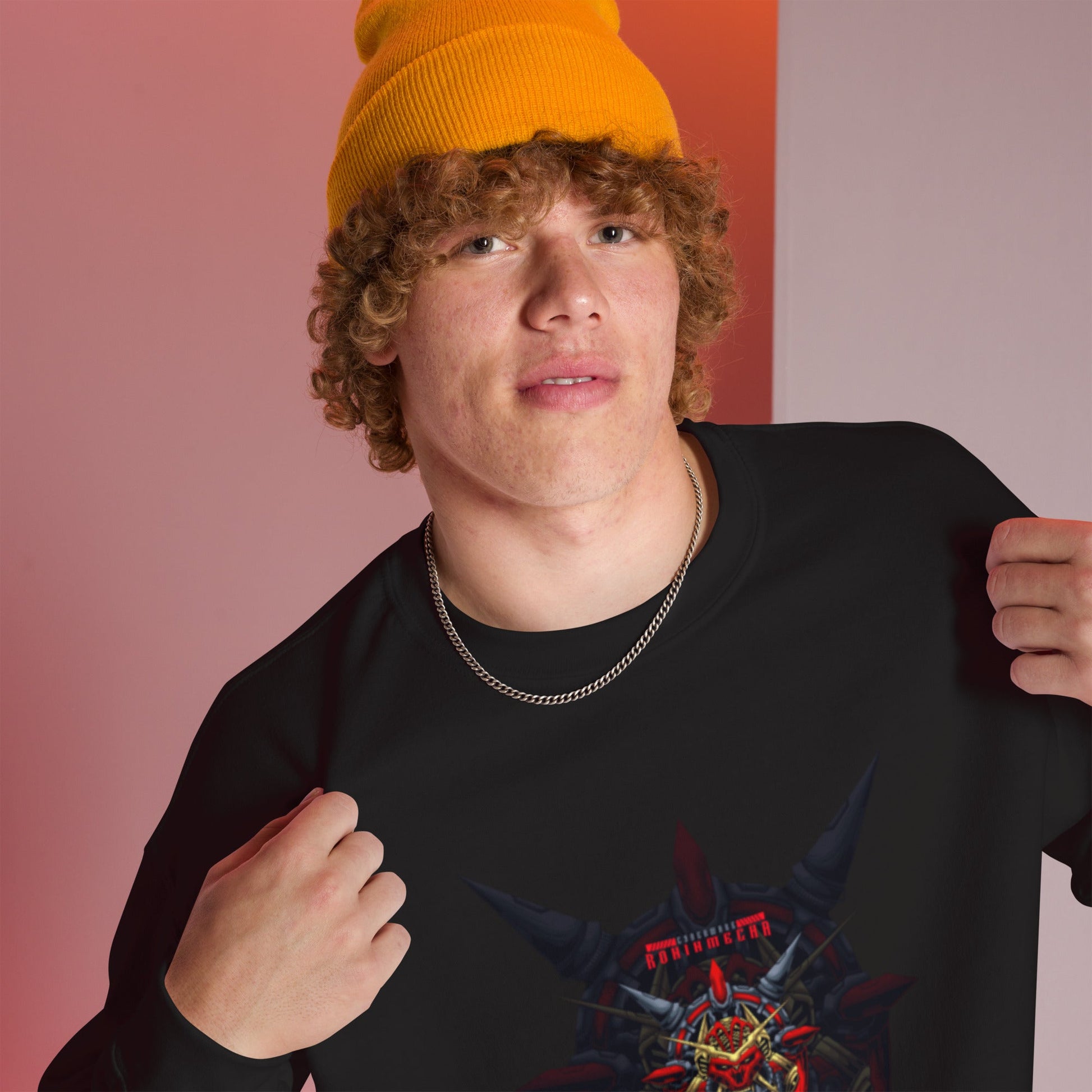 Cyberware Ronin Mecha - Unisex Sweatshirt by DarkByteGear