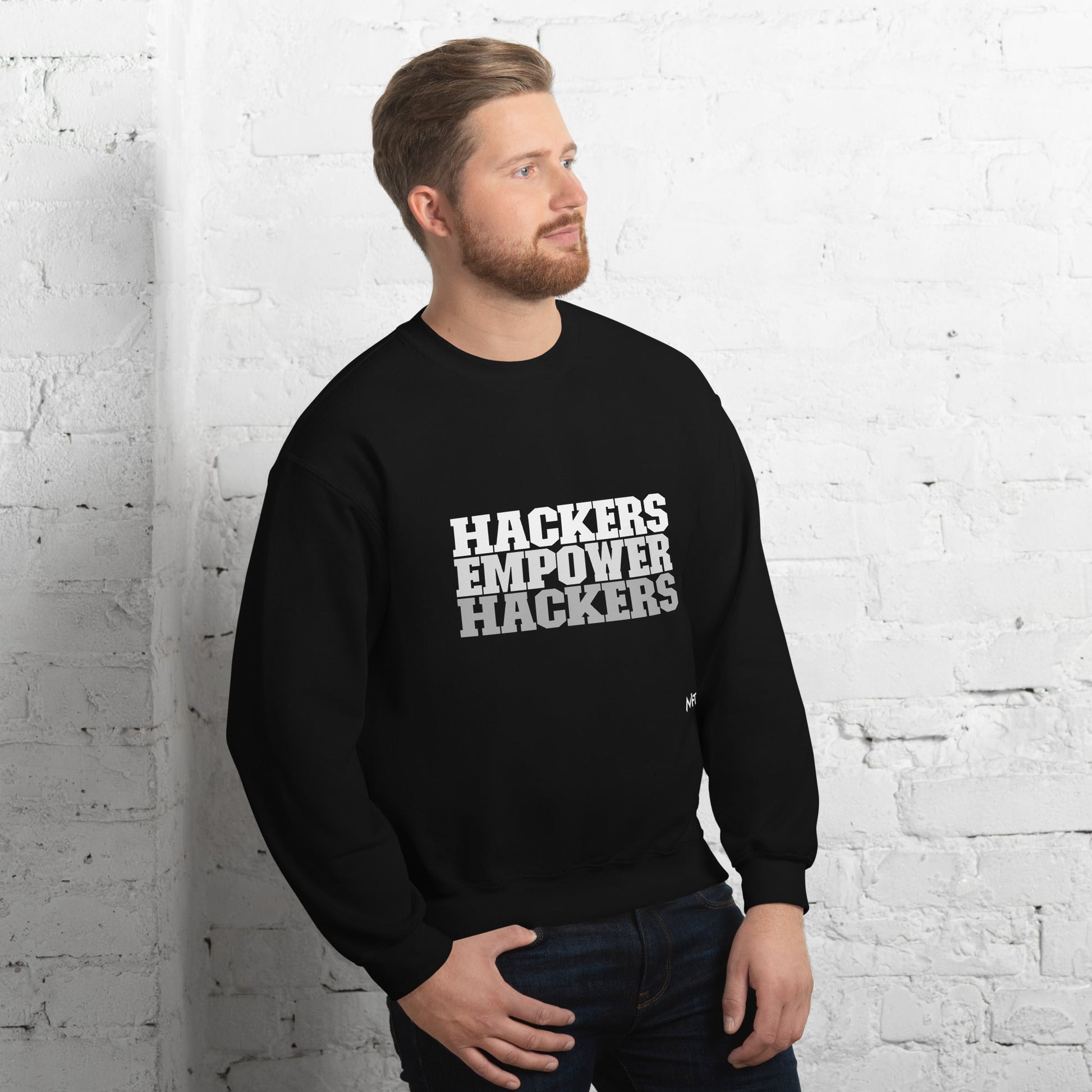 Hackers Empower Hackers V2 - Unisex Sweatshirt by DarkByteGear