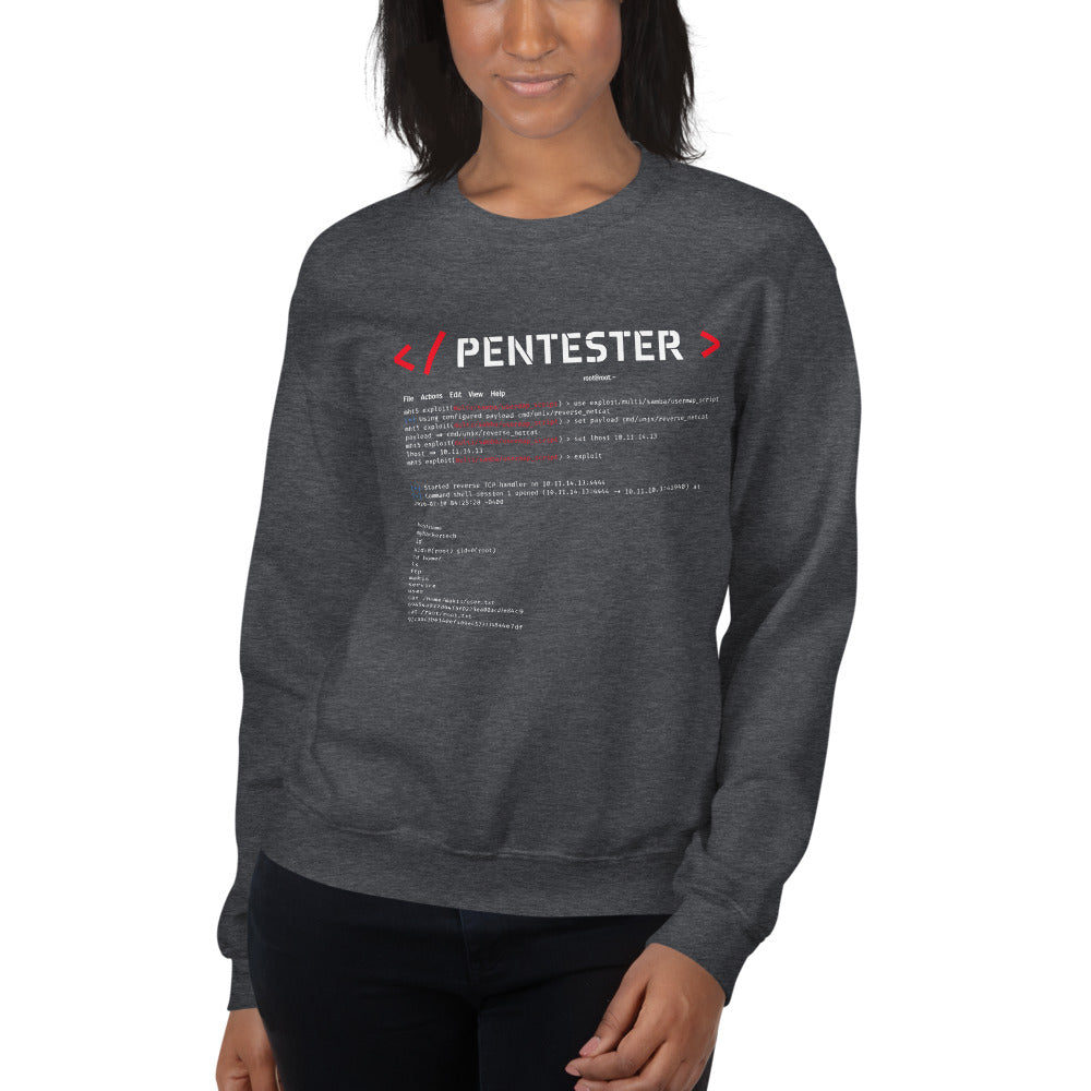 Pentester v1 - Unisex Sweatshirt by DarkByteGear