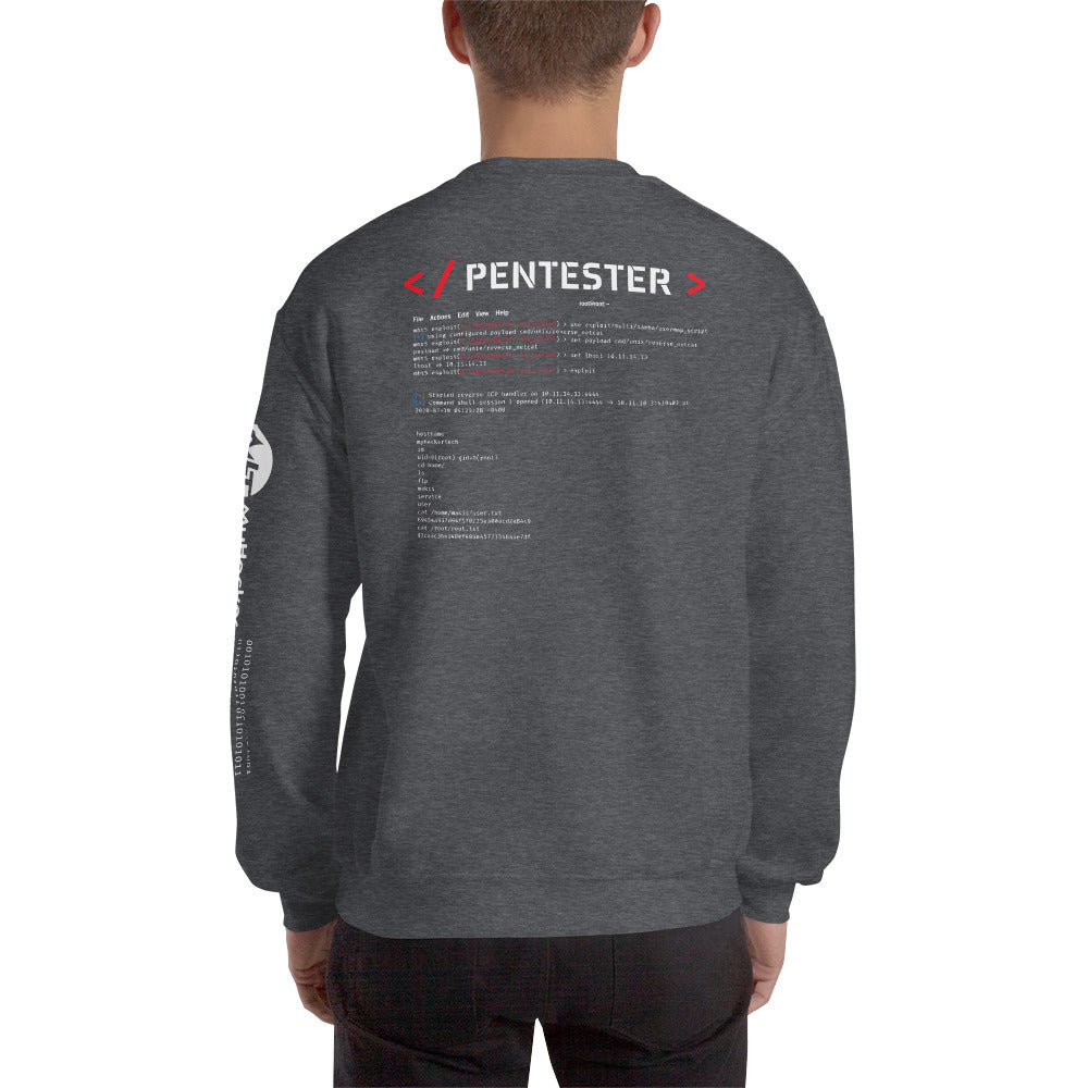 Pentester v1 - Unisex Sweatshirt (all side print) by DarkByteGear