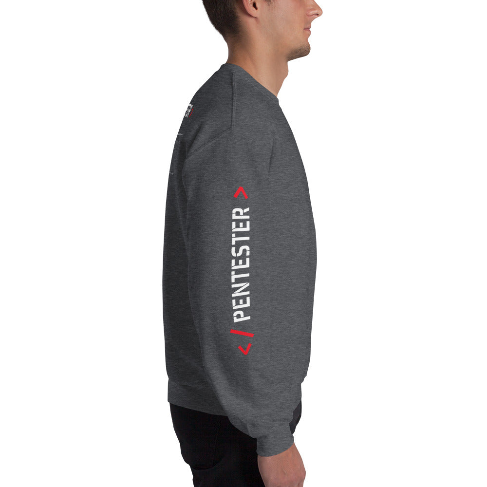 Pentester v1 - Unisex Sweatshirt (all side print) by DarkByteGear
