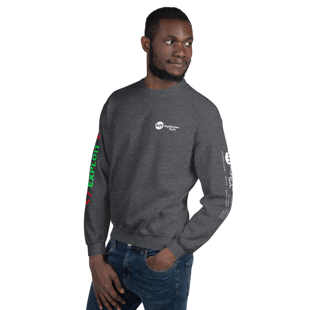 Exploit - Unisex Sweatshirt (all sides print) by DarkByteGear