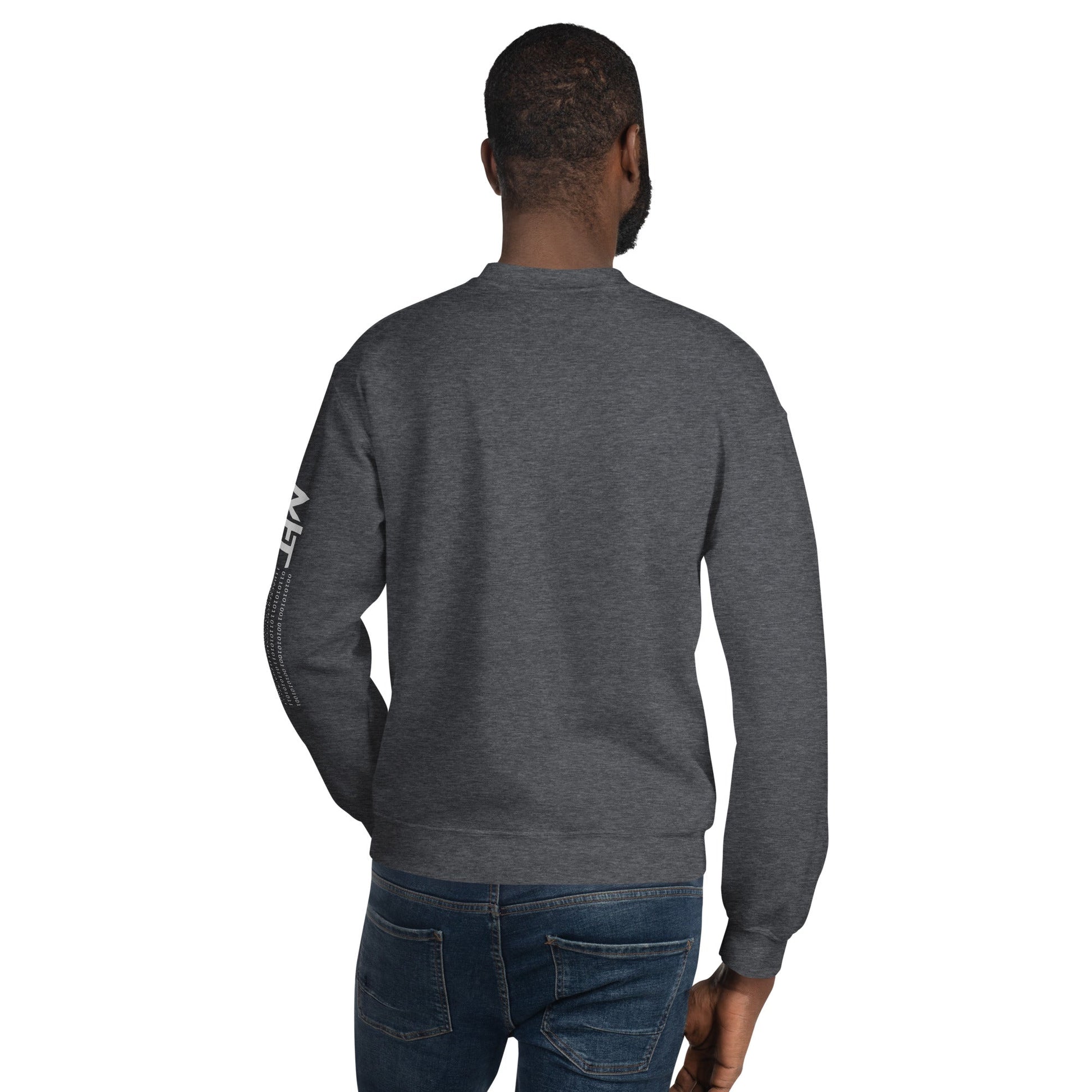 Your Lack of Bitcoin is Disturbing Unisex Sweatshirt by DarkByteGear