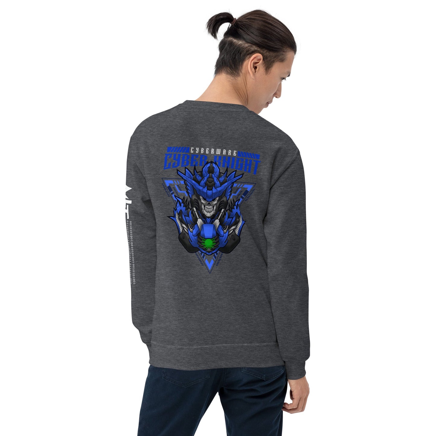 CyberWare Cyber knight - Unisex Sweatshirt by DarkByteGear
