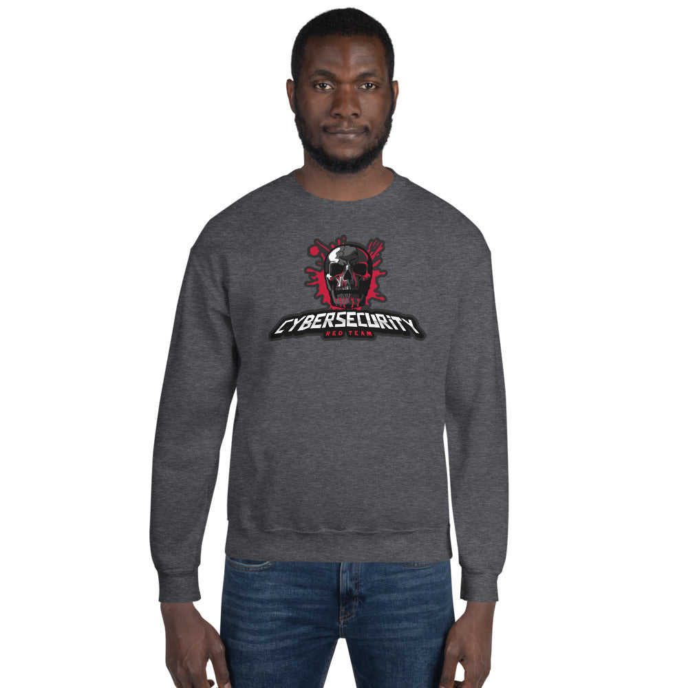 Cybersecurity Red Team v4 - Unisex Sweatshirt by DarkByteGear