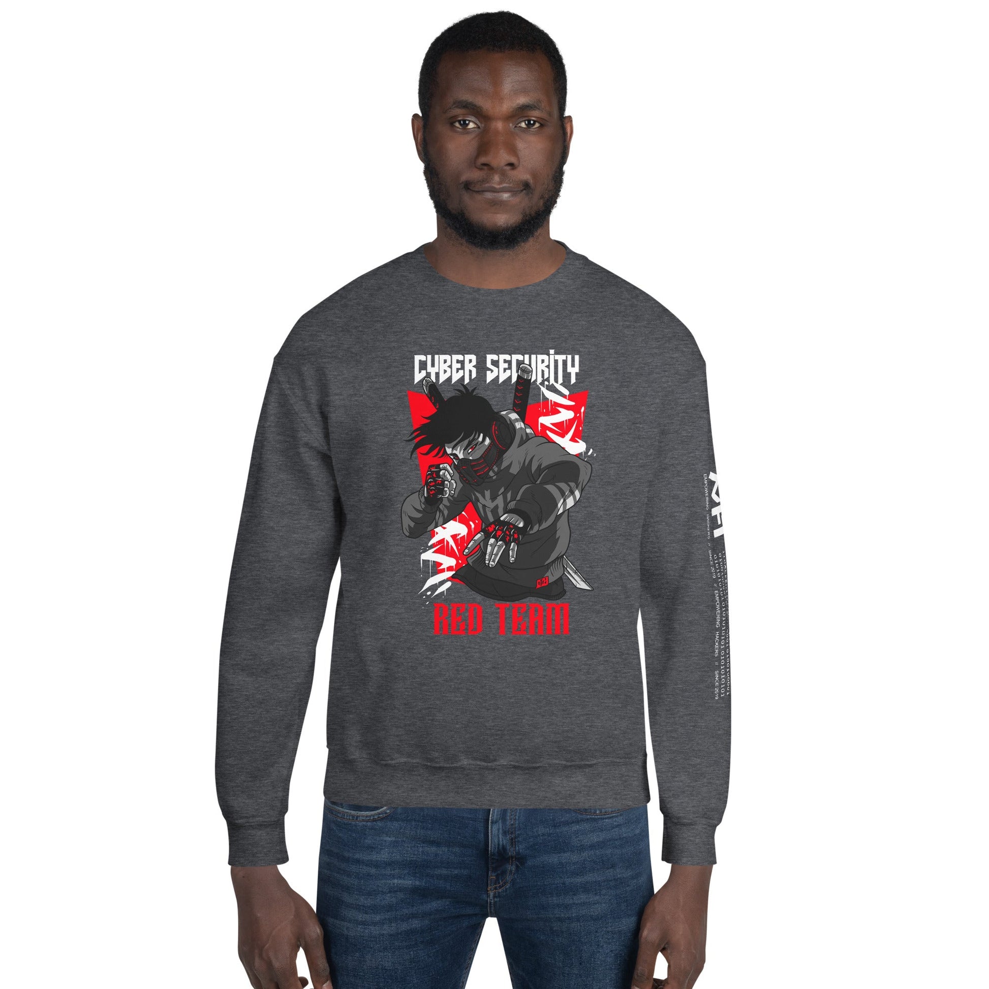 Cyber Security Red Team V3 - Unisex Sweatshirt by DarkByteGear