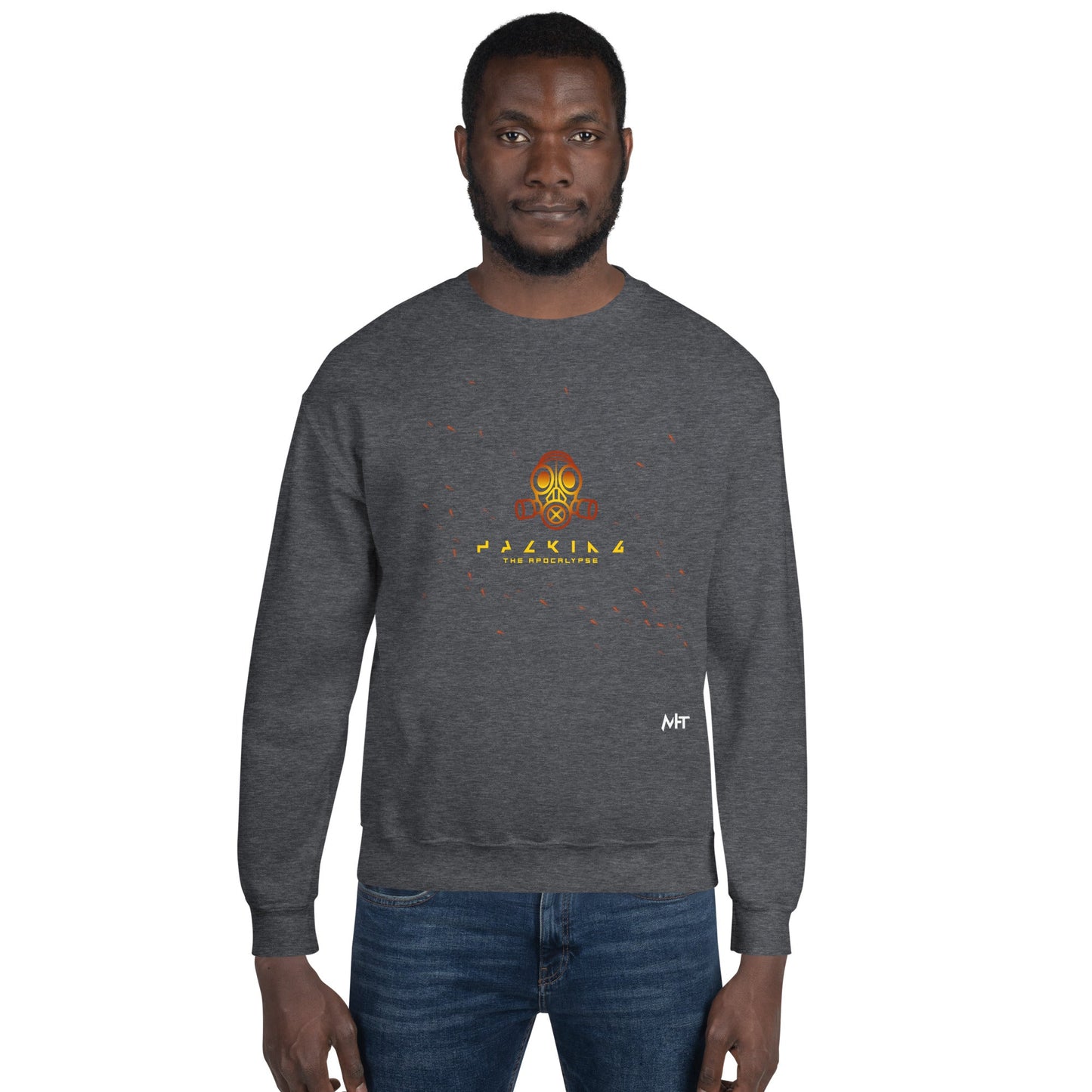 Hacking the apocalypse - Unisex Sweatshirt by DarkByteGear