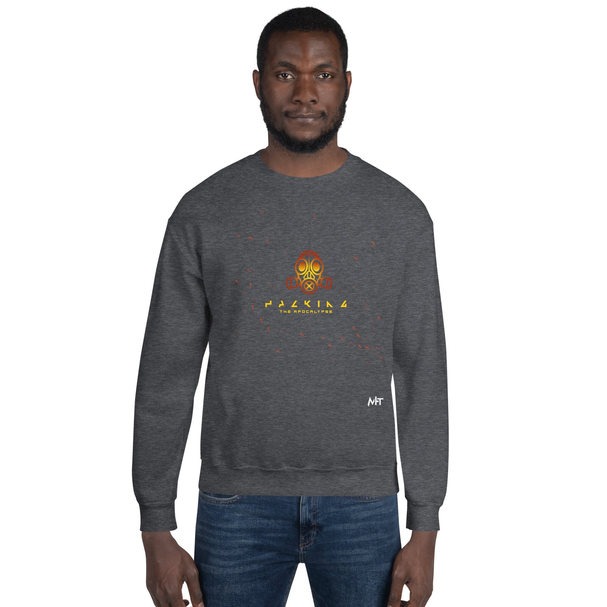 Hacking the apocalypse - Unisex Sweatshirt by DarkByteGear