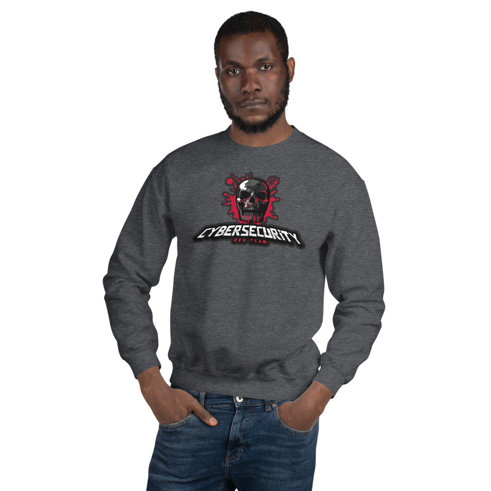 Cybersecurity Red Team v4 - Unisex Sweatshirt by DarkByteGear
