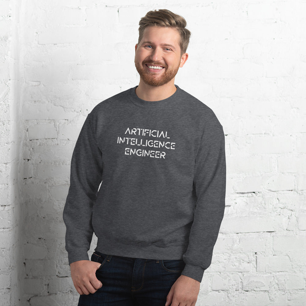 Artificial intelligence engineer - Unisex Sweatshirt by DarkByteGear