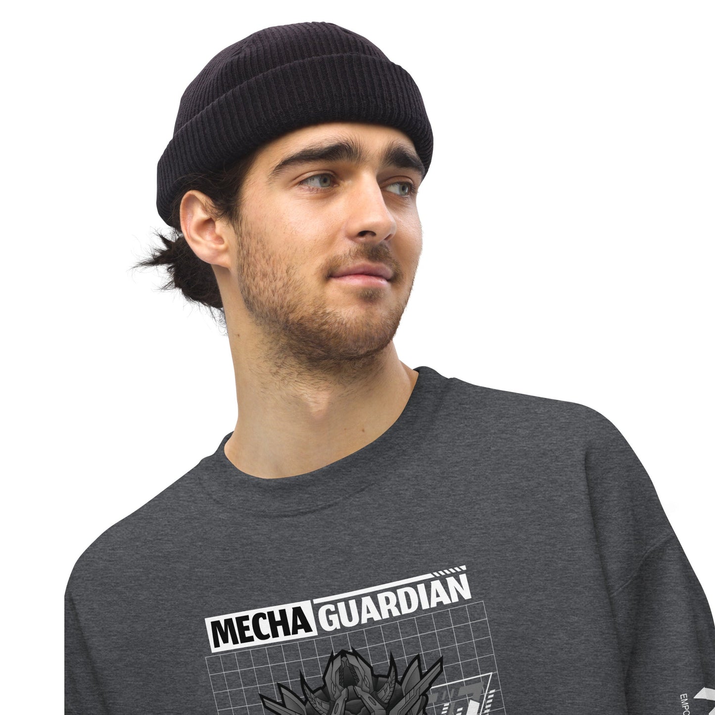 Mecha Guardian - Unisex Sweatshirt by DarkByteGear
