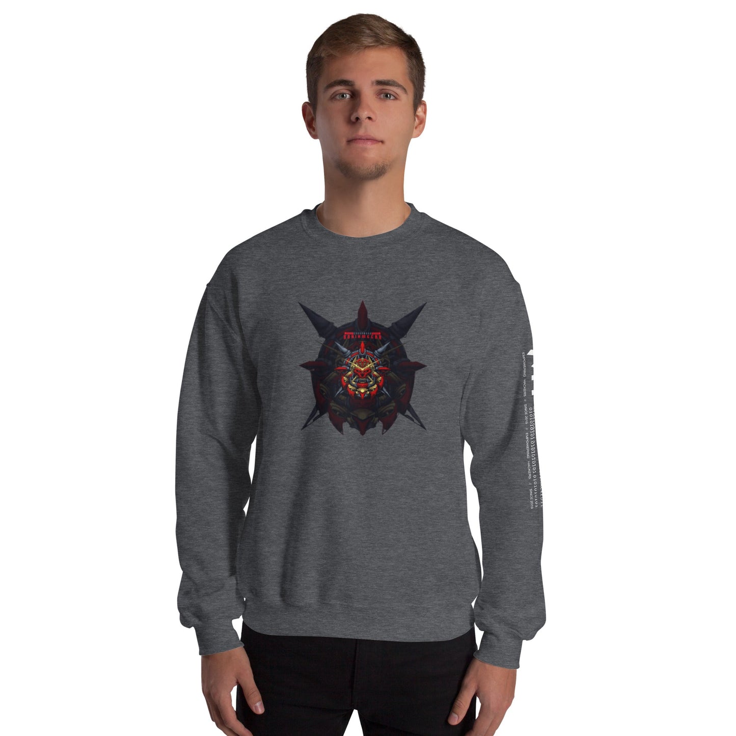 Cyberware Ronin Mecha - Unisex Sweatshirt by DarkByteGear