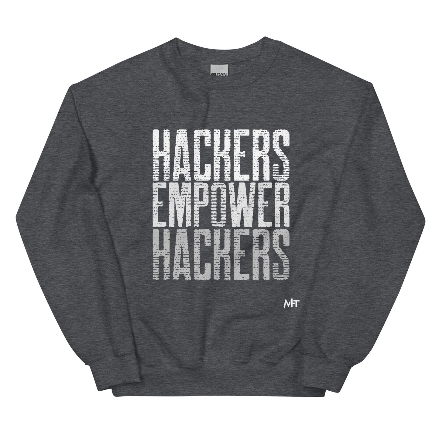 Hackers Empower Hackers V1 - Unisex Sweatshirt by DarkByteGear