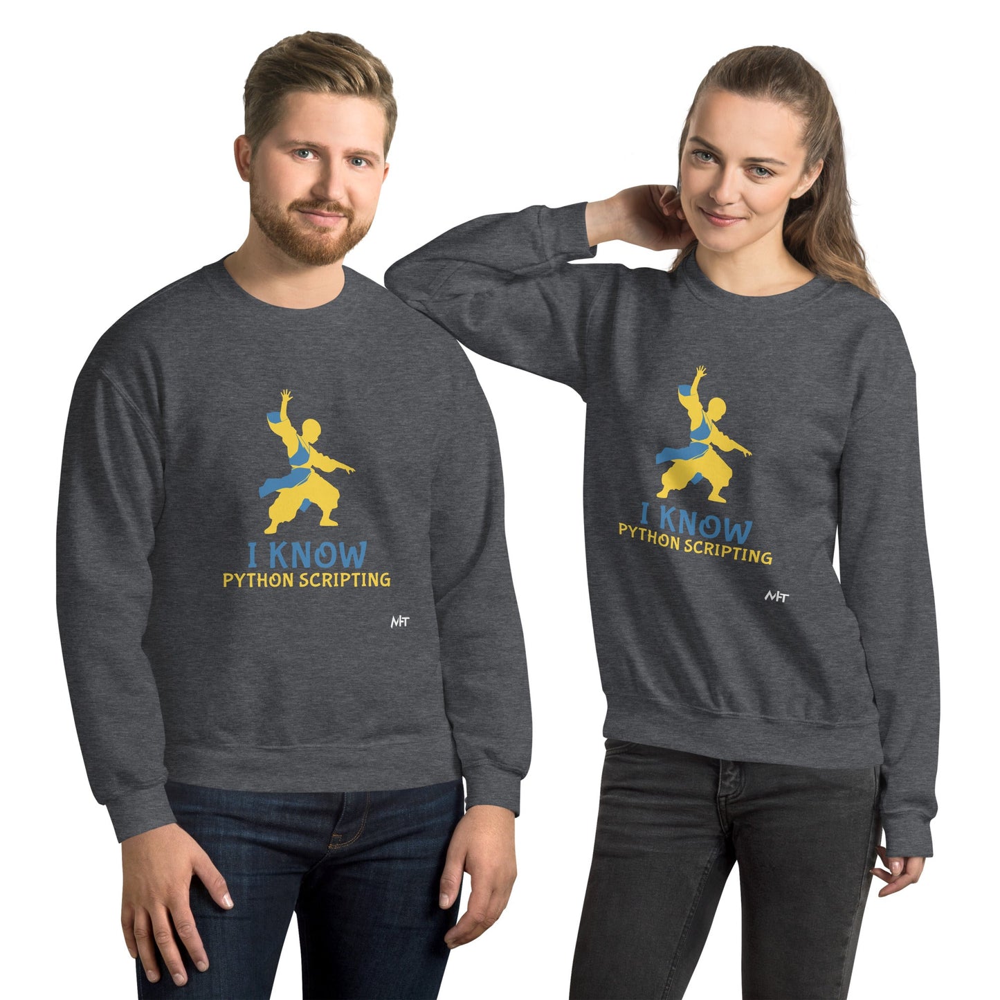 I Know Python Scripting - Unisex Sweatshirt by DarkByteGear