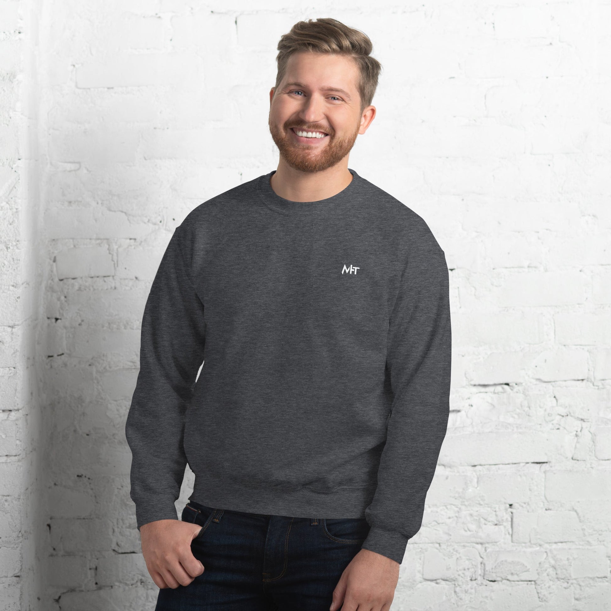 Air, Water, Earth, Fire, Parrot OS - Unisex Sweatshirt ( Back Print ) by DarkByteGear