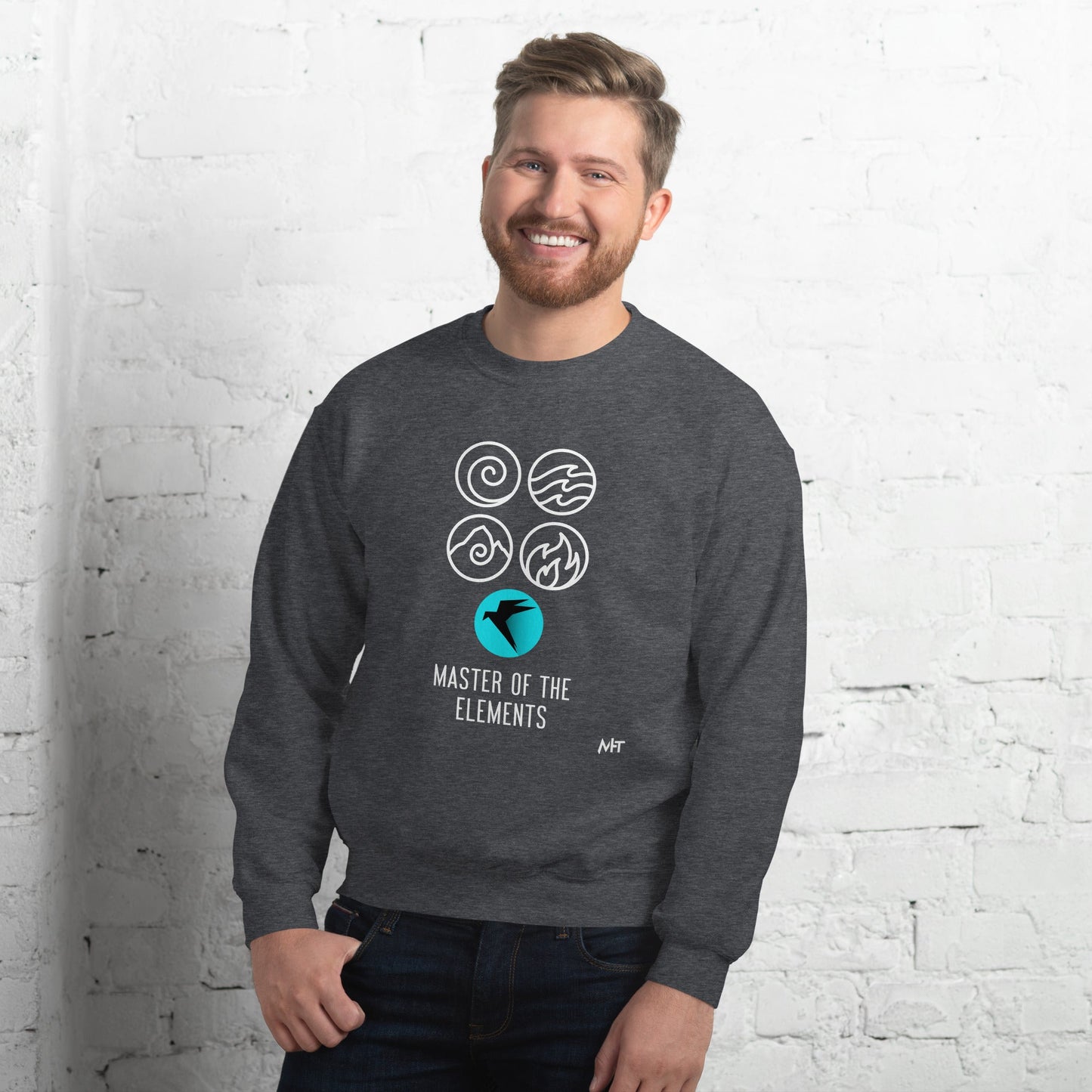 Master of Elements - Unisex Sweatshirt by DarkByteGear