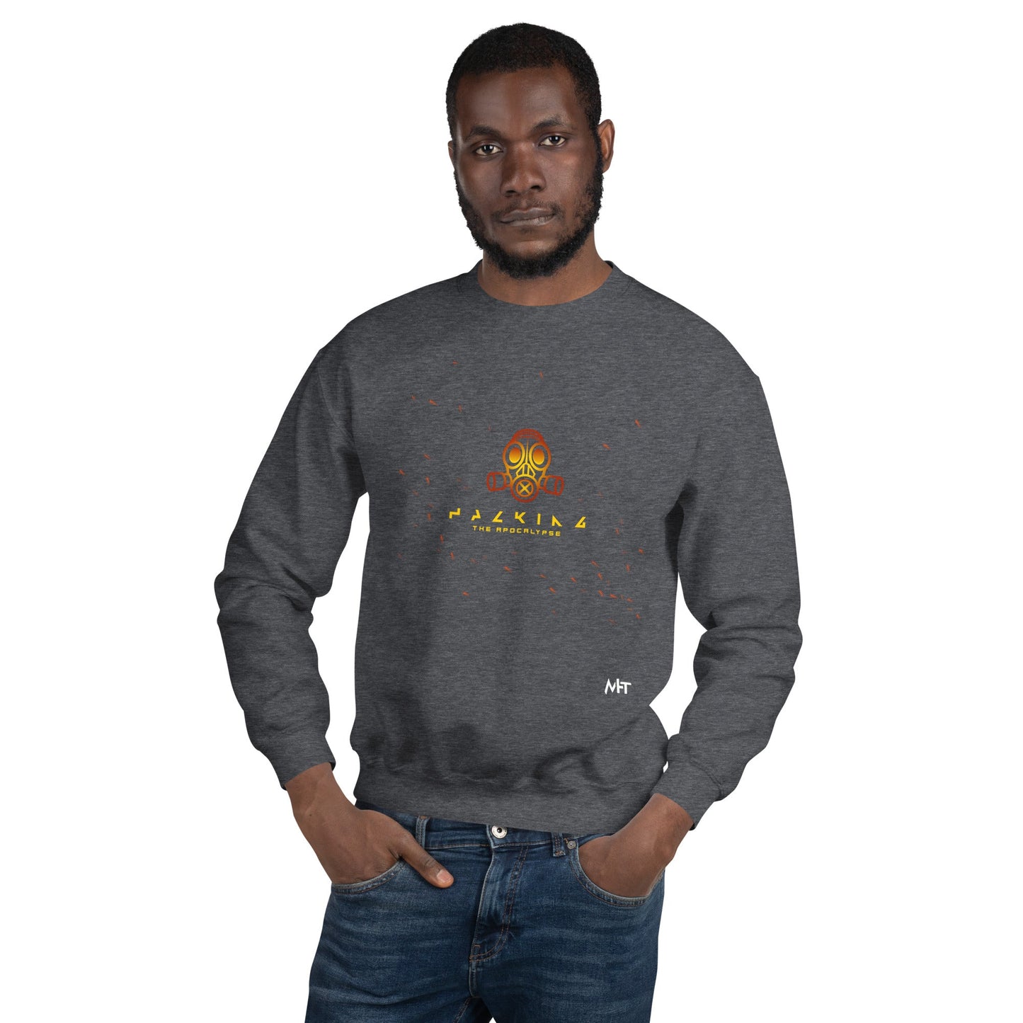 Hacking the apocalypse - Unisex Sweatshirt by DarkByteGear