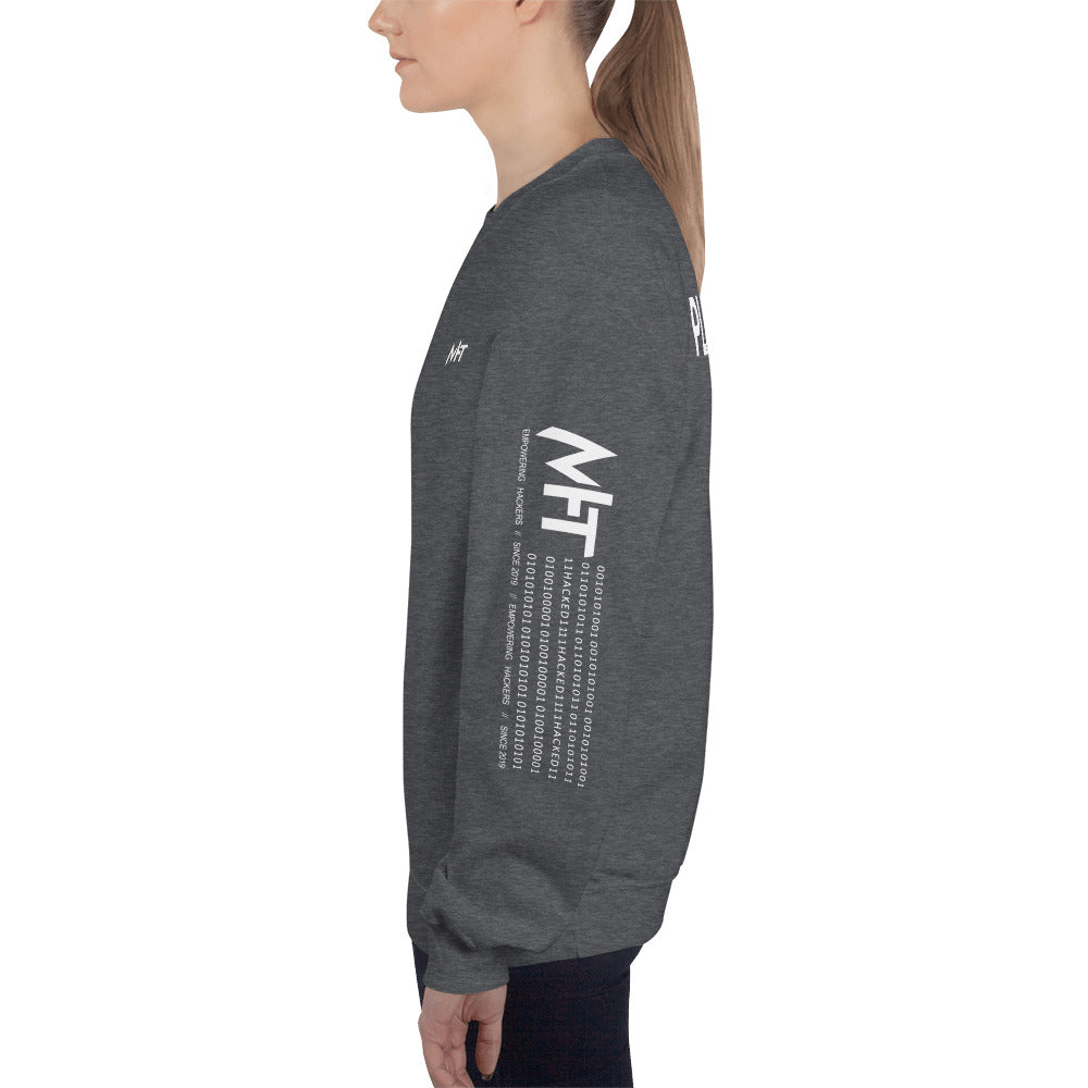 Plan B v1 - Unisex Sweatshirt (back print) by DarkByteGear