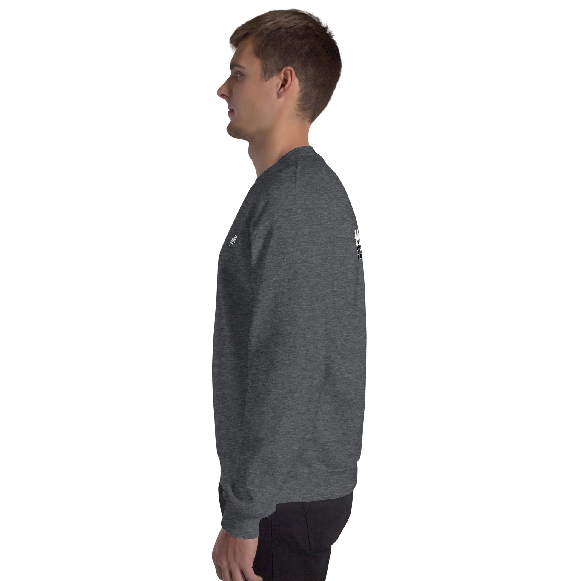 Hackers Empower Hackers V3 - Unisex Sweatshirt ( Back Print ) by DarkByteGear
