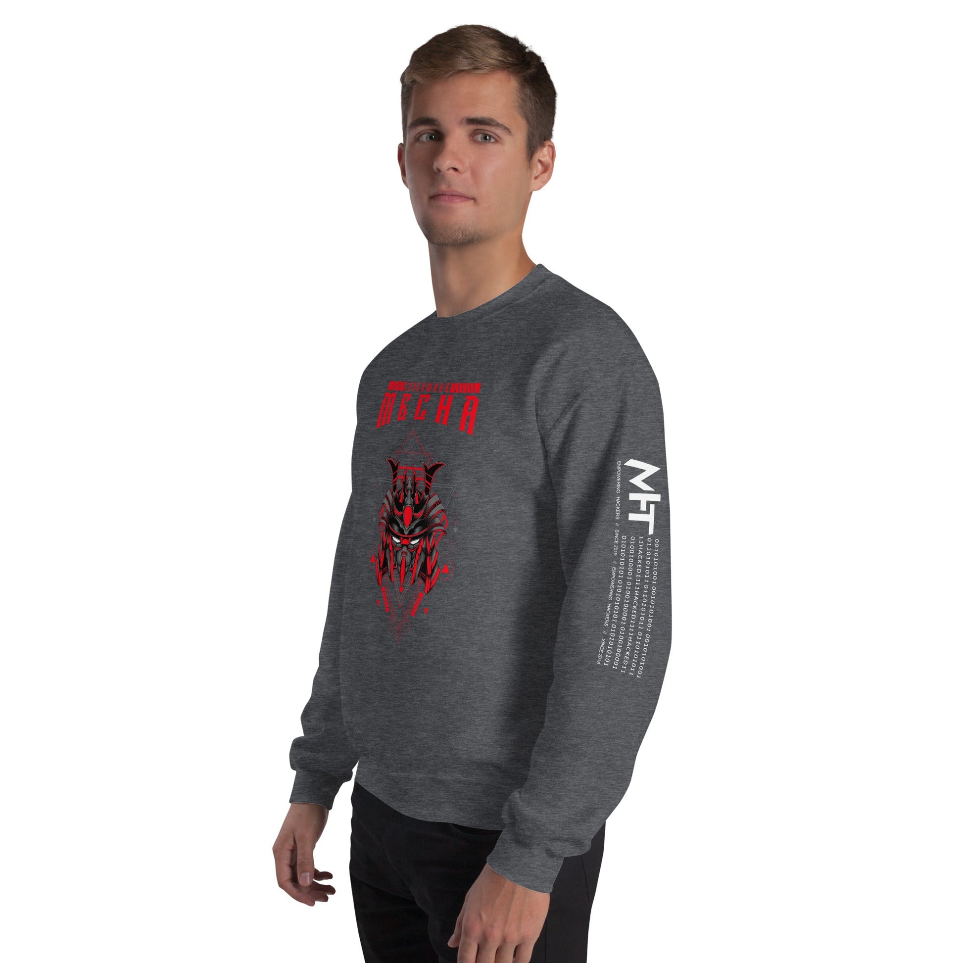 CyberWare Mecha - Unisex Sweatshirt by DarkByteGear