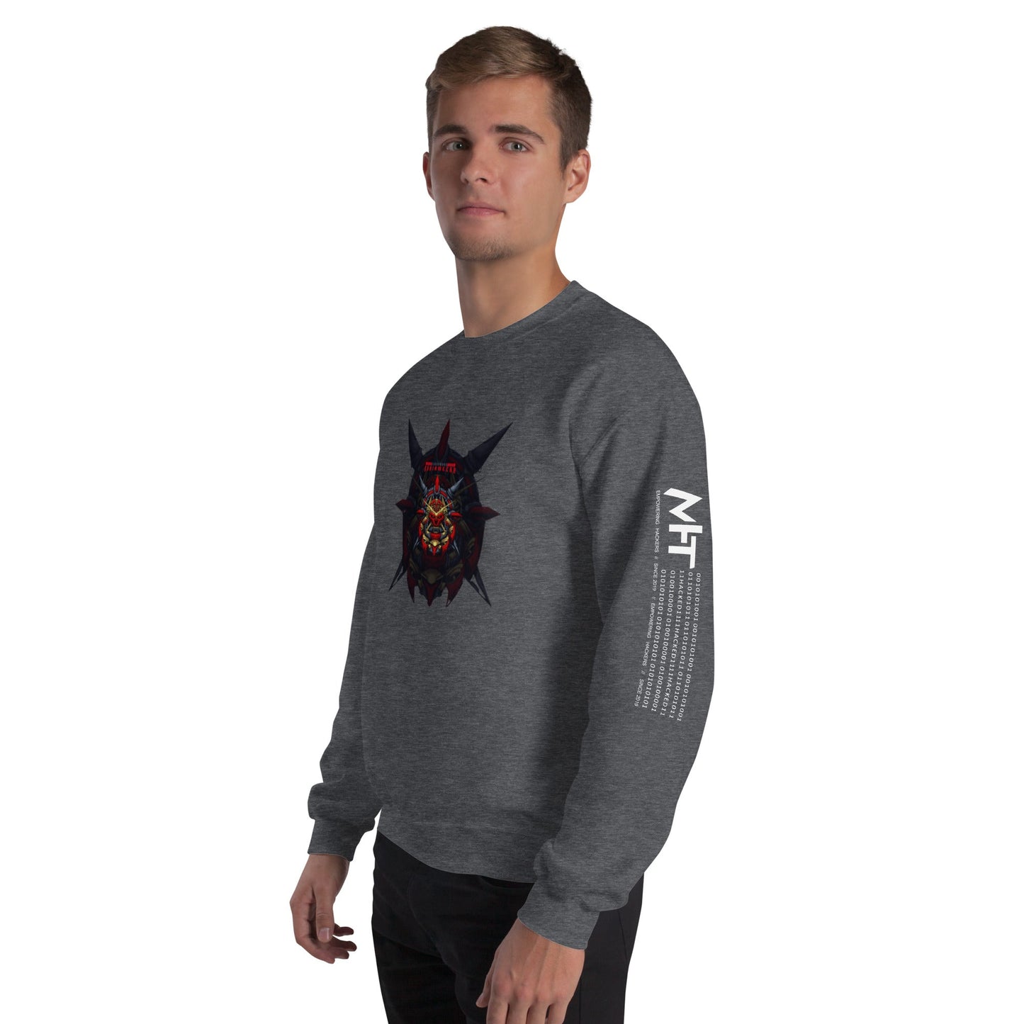 Cyberware Ronin Mecha - Unisex Sweatshirt by DarkByteGear
