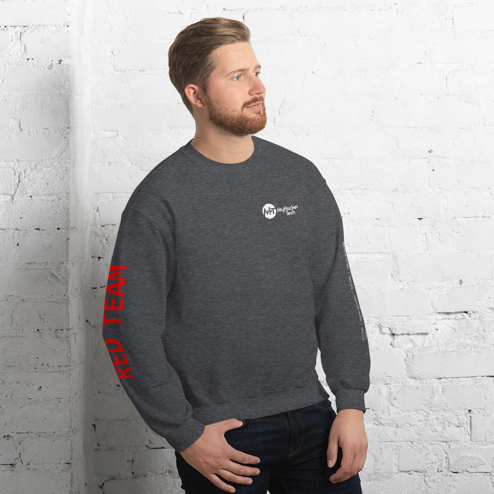 Cyber security red team - Unisex Sweatshirt (all sides print) by DarkByteGear