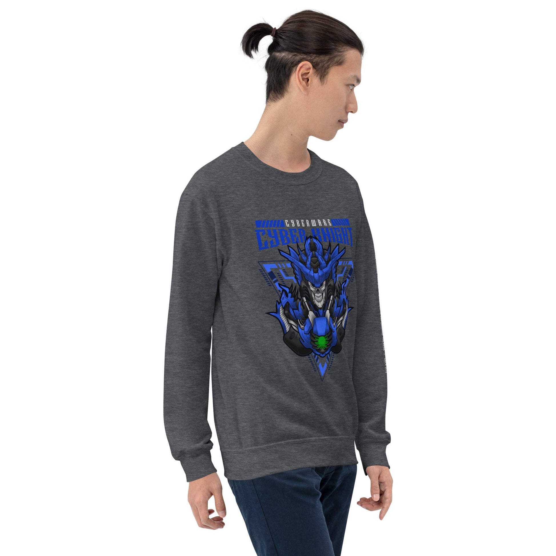 CyberWare Cyber knight - Unisex Sweatshirt by DarkByteGear