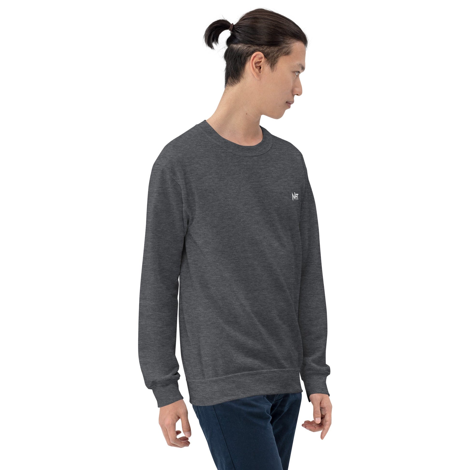 Is there an OFF switch for Mondays? - Unisex Sweatshirt ( Back Print ) by DarkByteGear