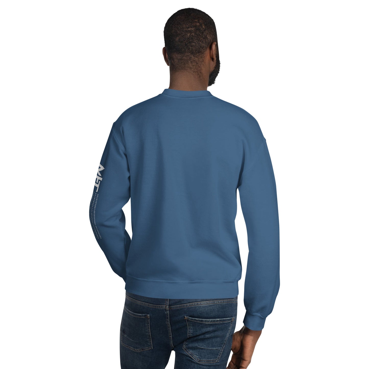 Nacho Average Bitcoiner Unisex Sweatshirt by DarkByteGear
