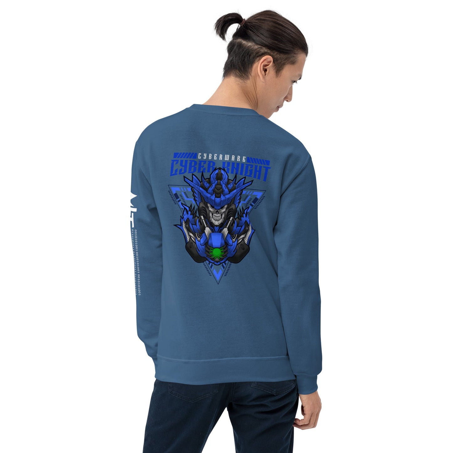 CyberWare Cyber knight - Unisex Sweatshirt by DarkByteGear